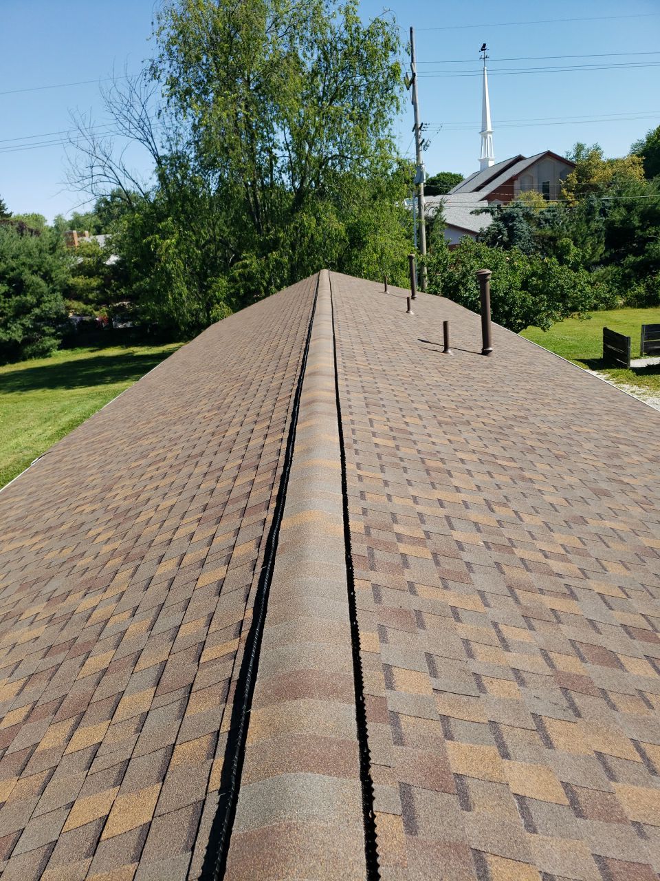 Brand: Atlas Pinnacle Color: Copper Canyon Drip: Royal Brown by Eagle Eye Roofing