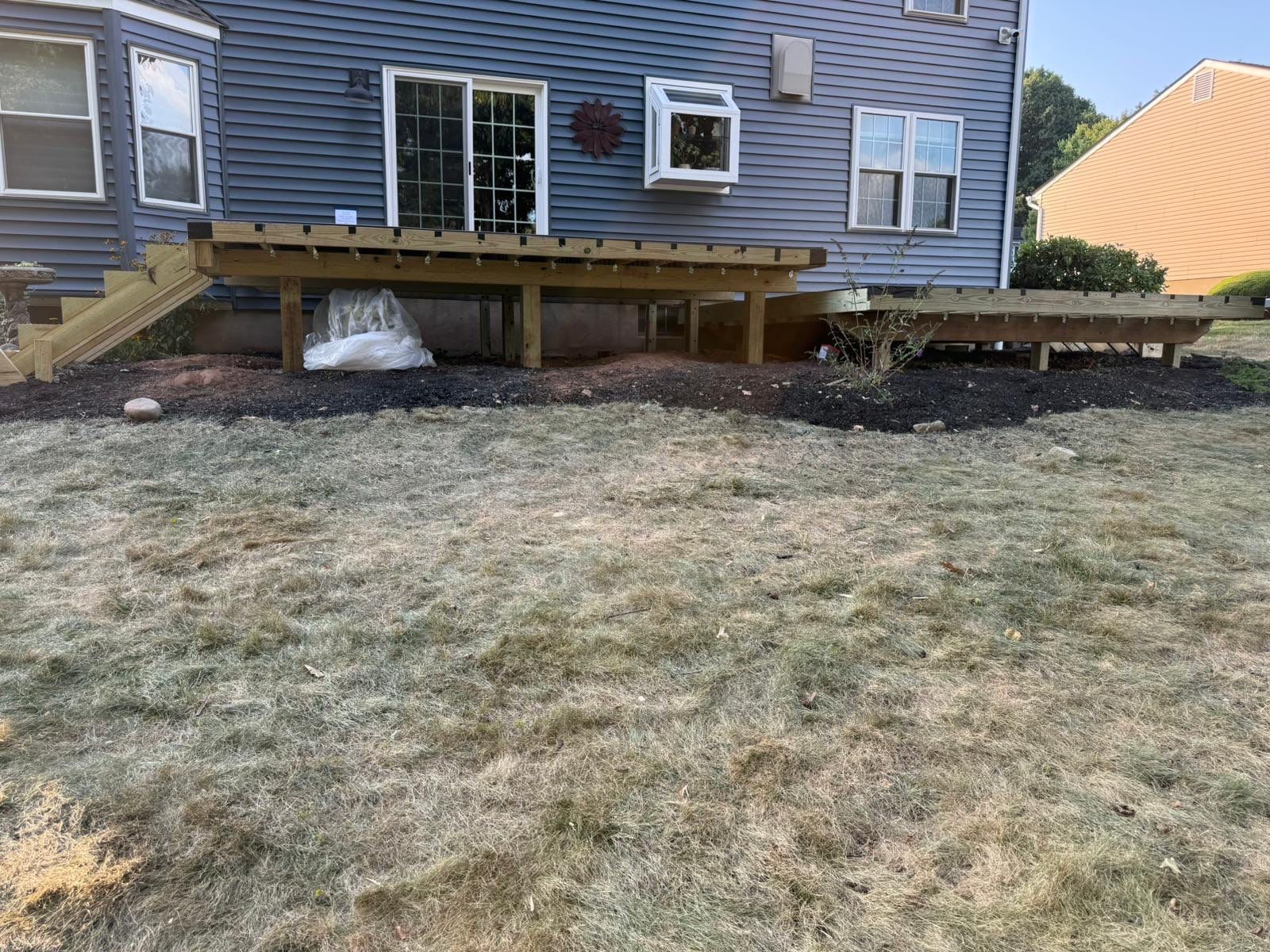 Deck resurface with Trex and cable rails by deck guardian