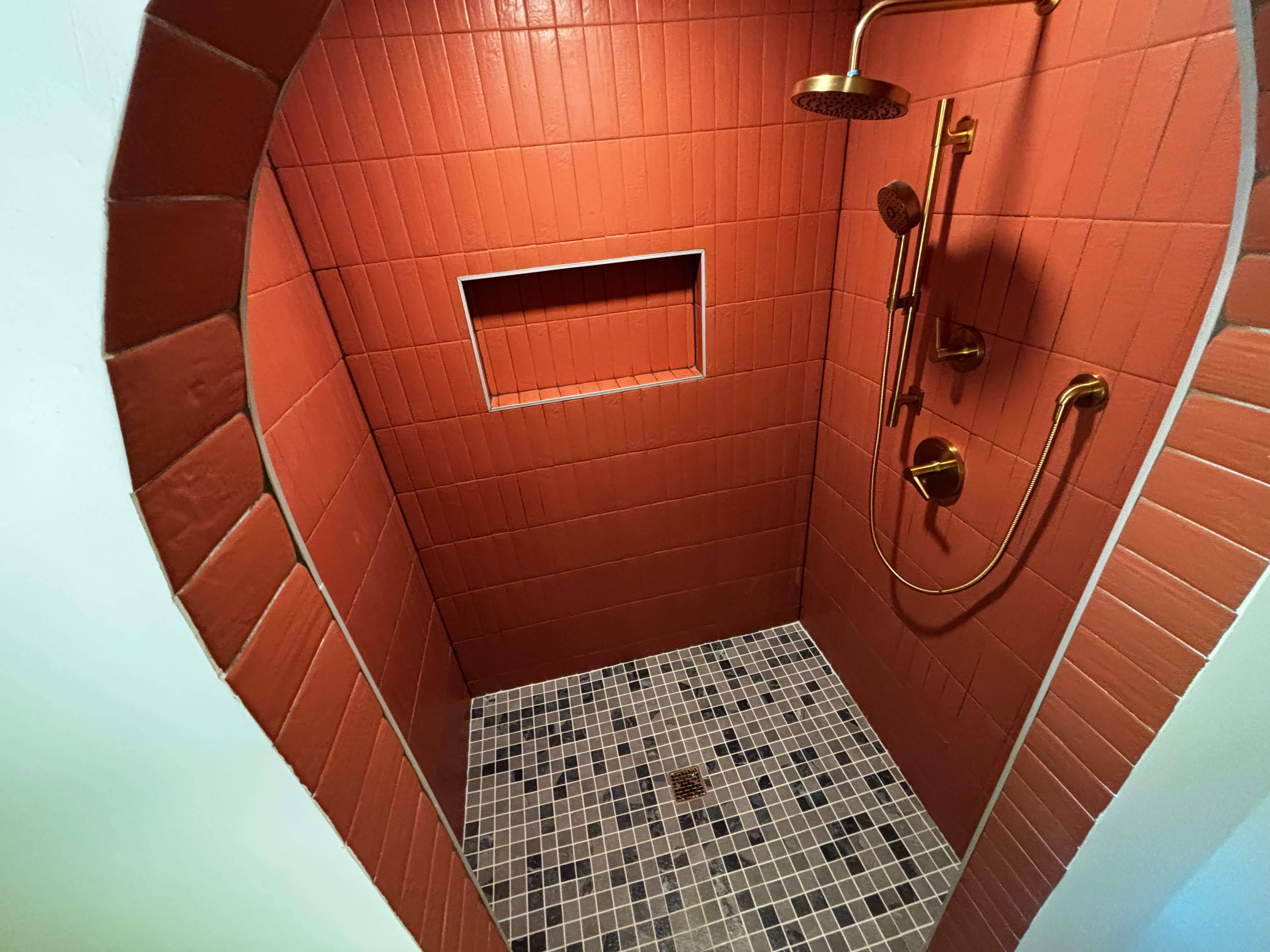 Master bathroom renovation by Prudencio