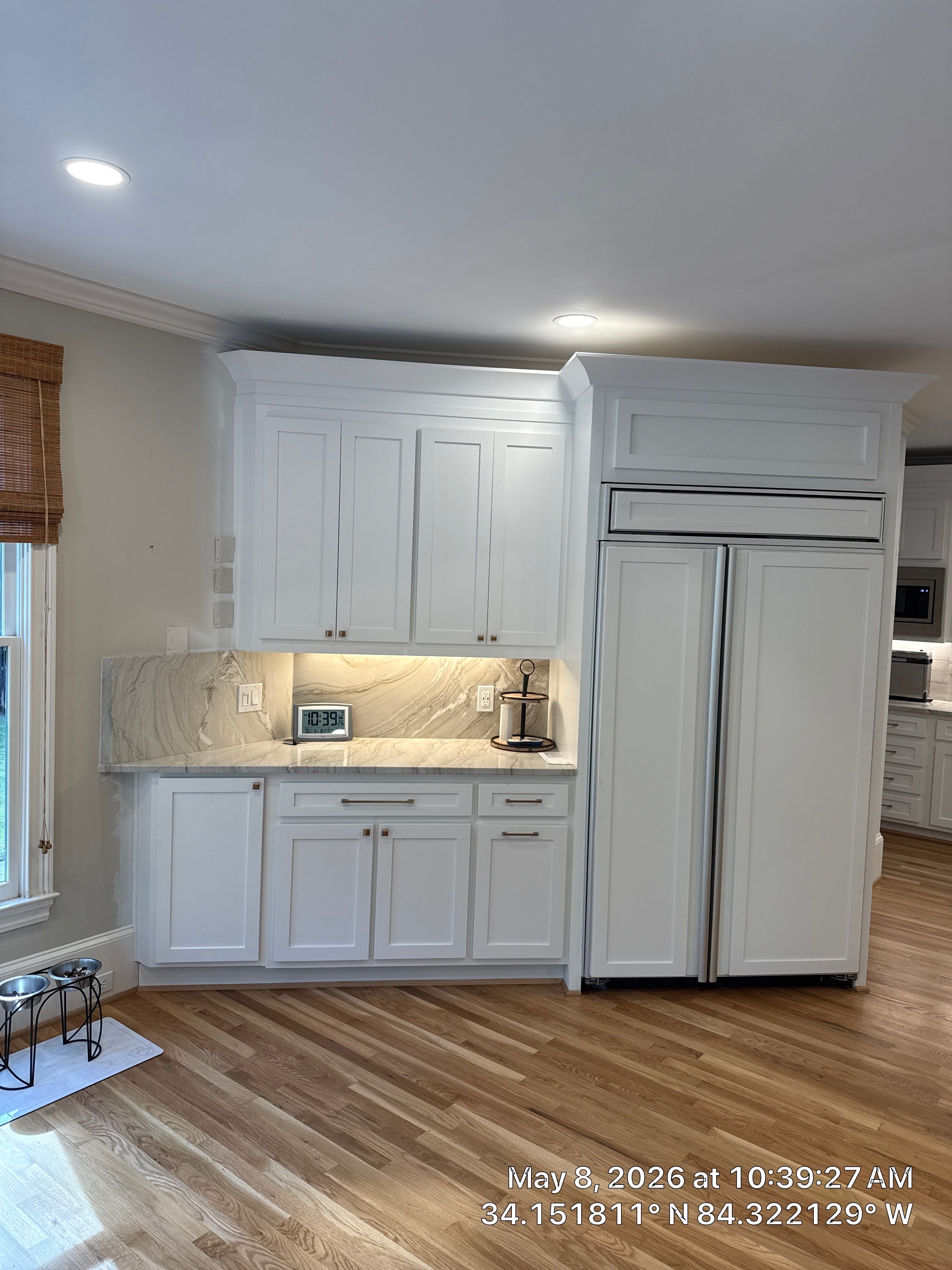 Alpharetta Kitchen Remodel Featuring Double Islands and White Quartz by Heart & Home Kitchen & Bath Remodeling LLC