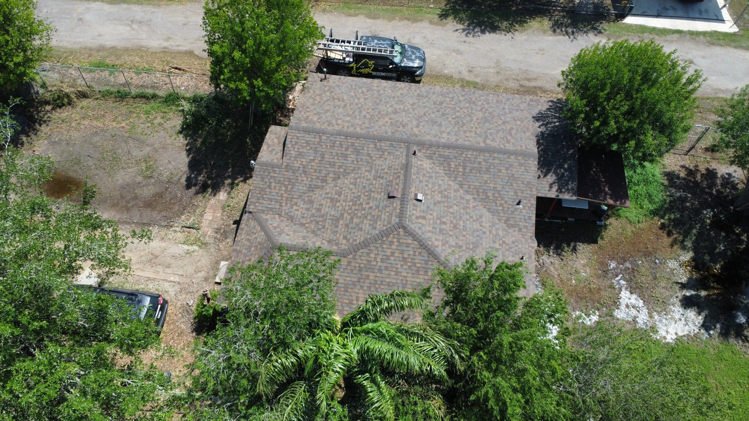 Project in Donna by Bison Roofing  
