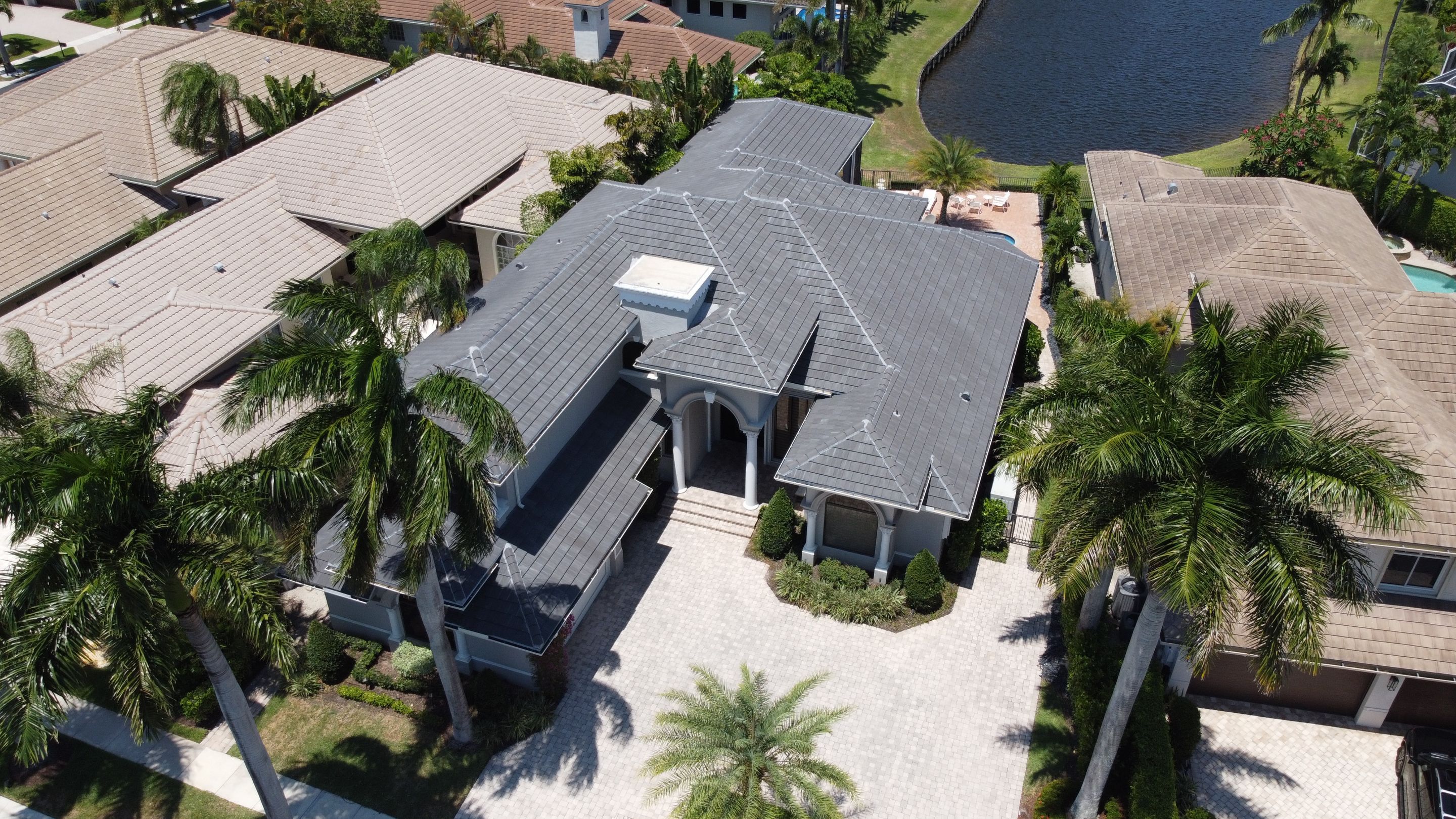 Residential Roofing Installation using Eagle Roofing Tile by BLUES BROTHERS ROOFING