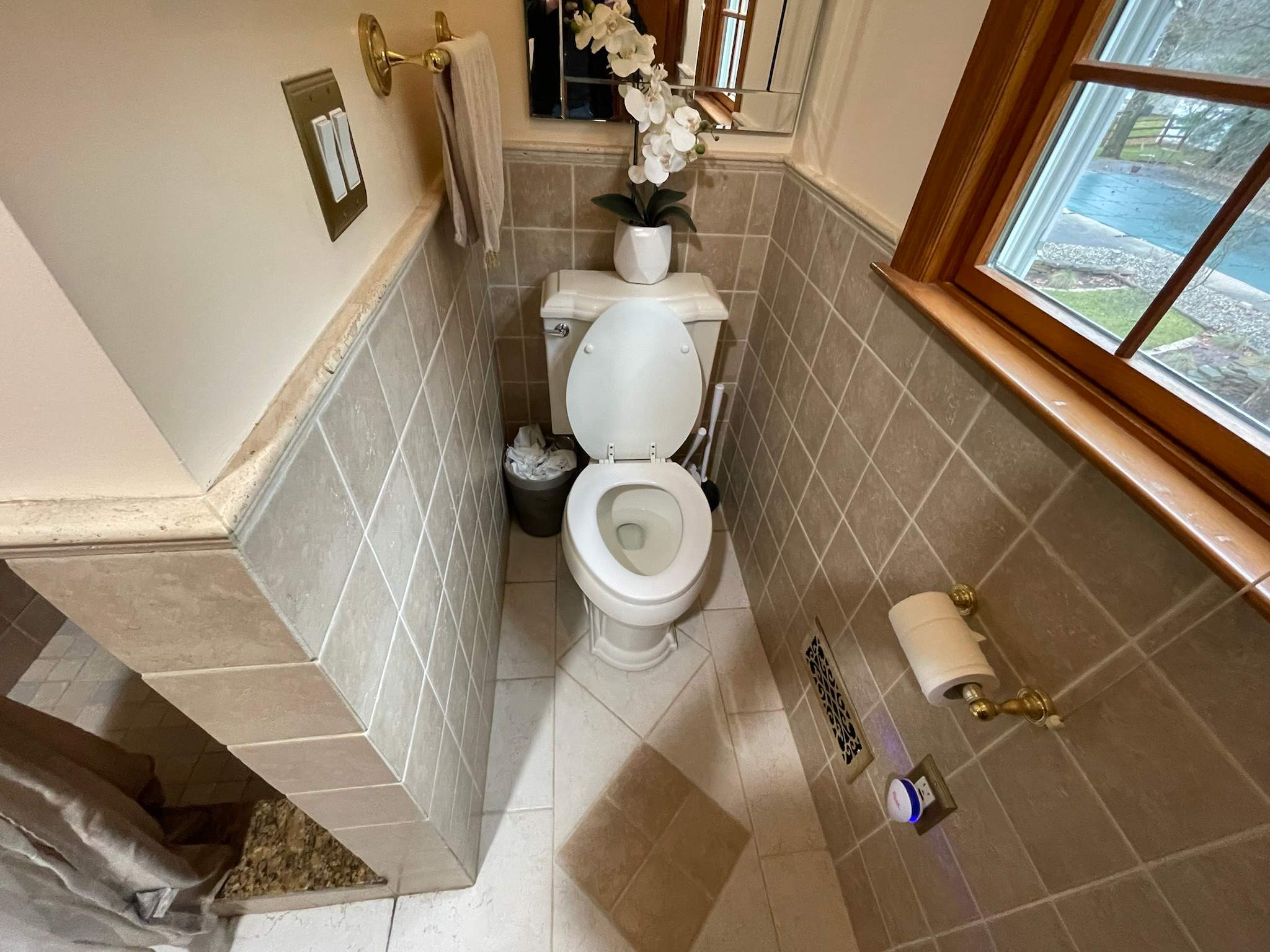 Bathroom Remodel using Tile by Home Concepts Construction