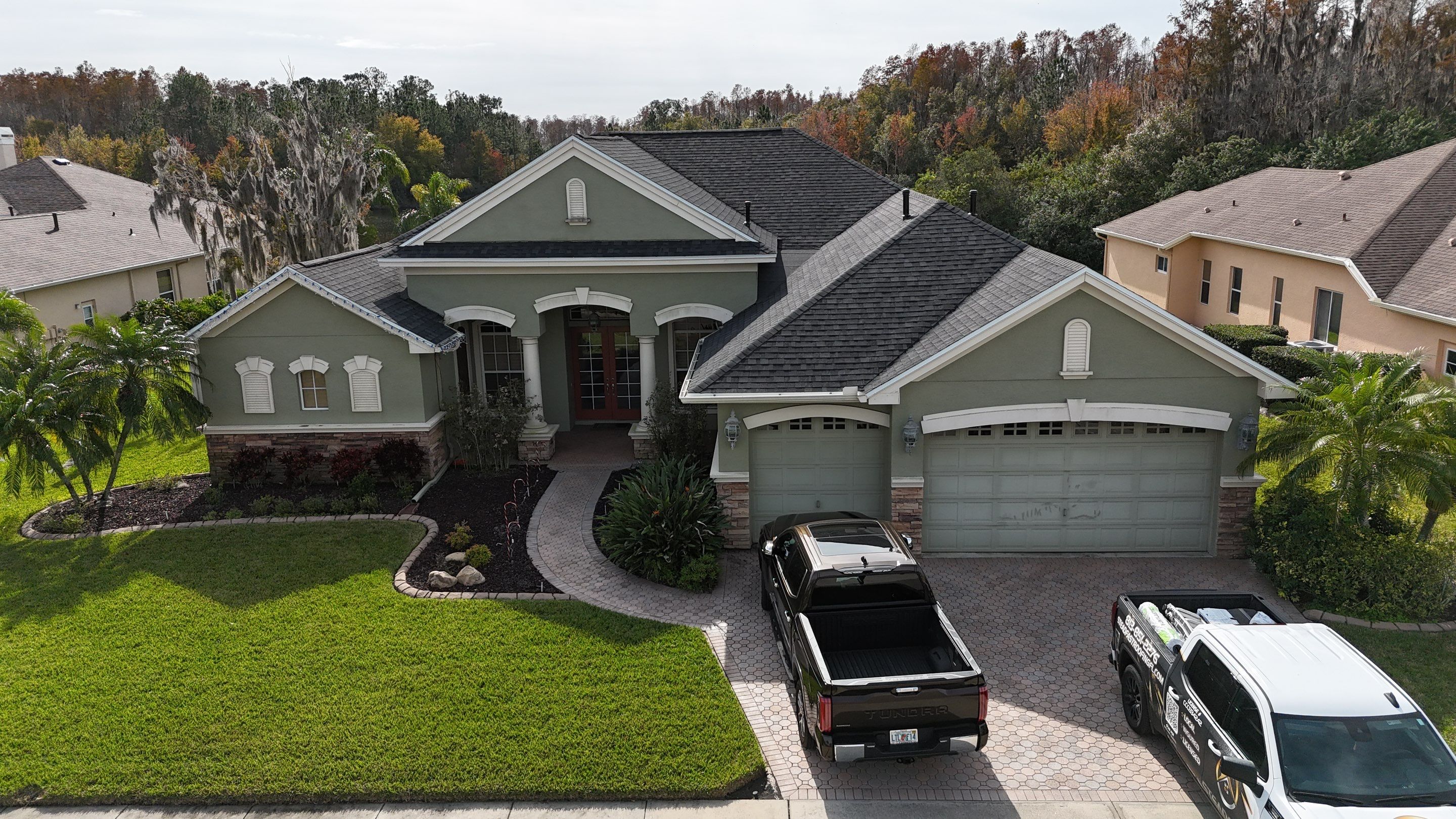 Roof Replacement in Land O' Lakes, FL by Steadfast Roofing 