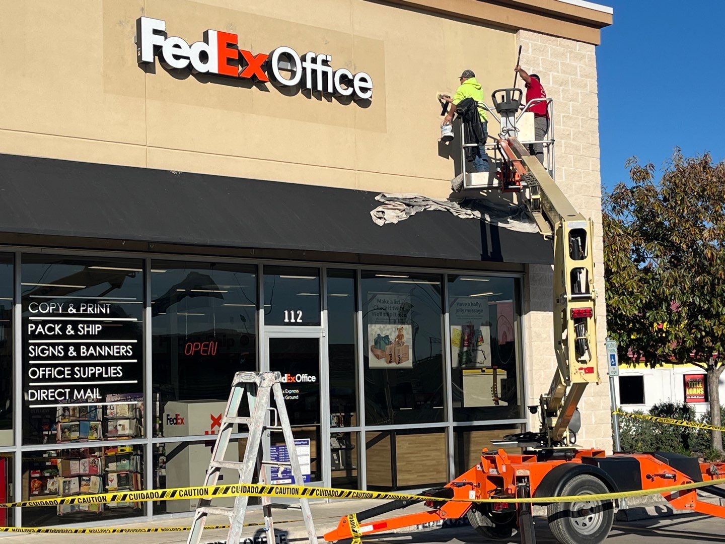 Storefront Revival: Transforming Business Exteriors with a New Coat of Brilliance by 360 Painting Central Texas 