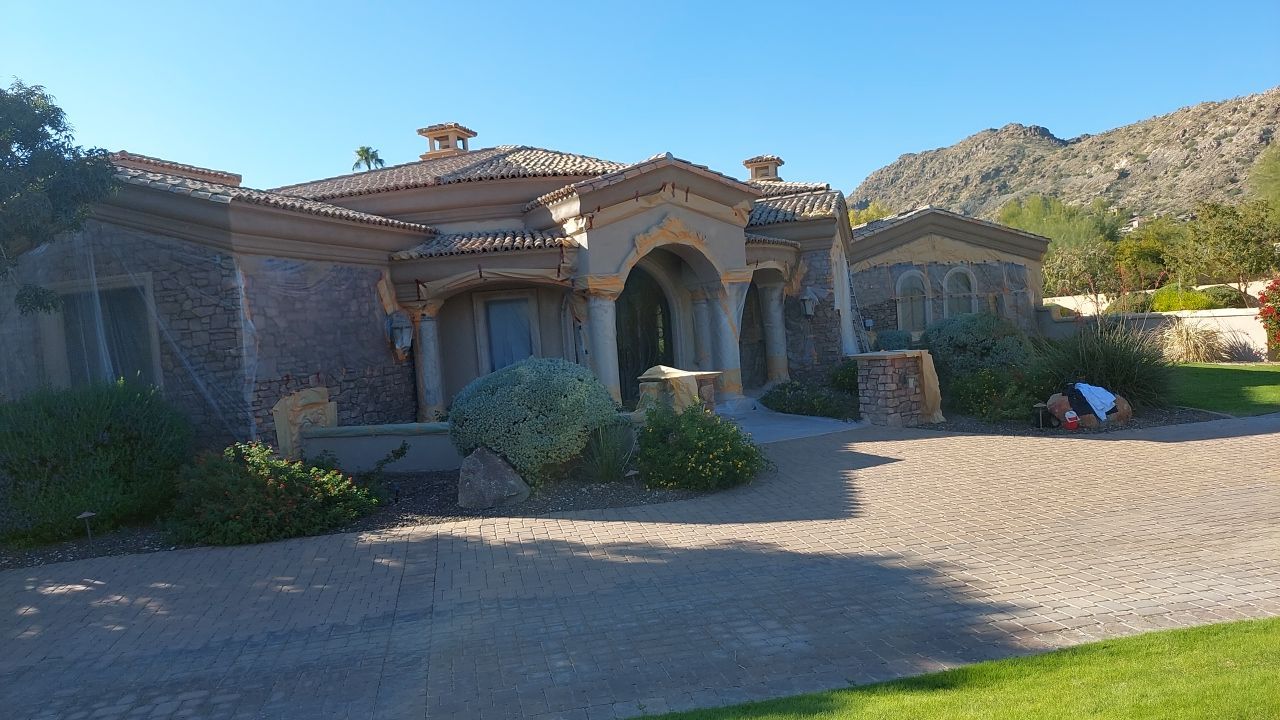 8,600 s.f. Single Family Home in Paradise Valley Arizona 85253 by Crash of Rhinos Painting & Garage Floors