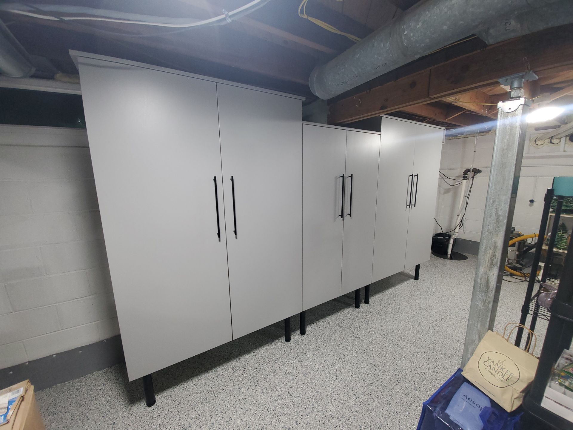 Basement floor coating and organization in Niles, MI! by Innovative Spaces / Innovative Concrete Coatings