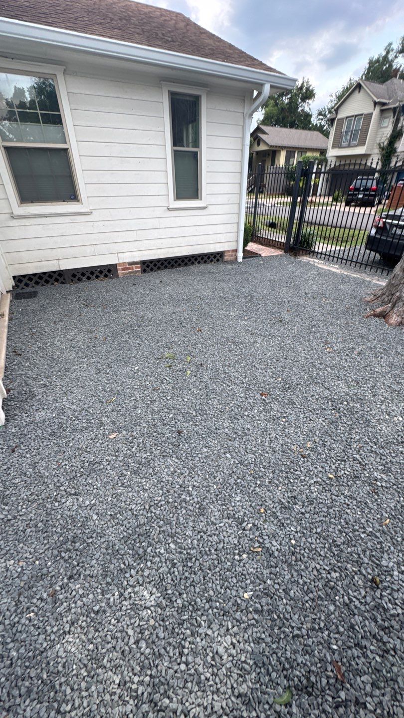 π Driveway & Drainage Transformation by Texas Urban Elements