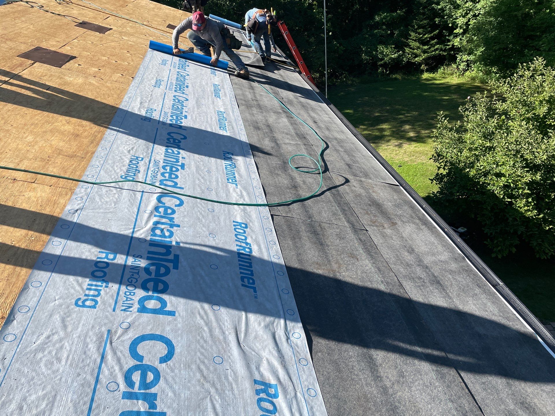 Roof Replacement using CertainTeed Landmark by 180 Contractors