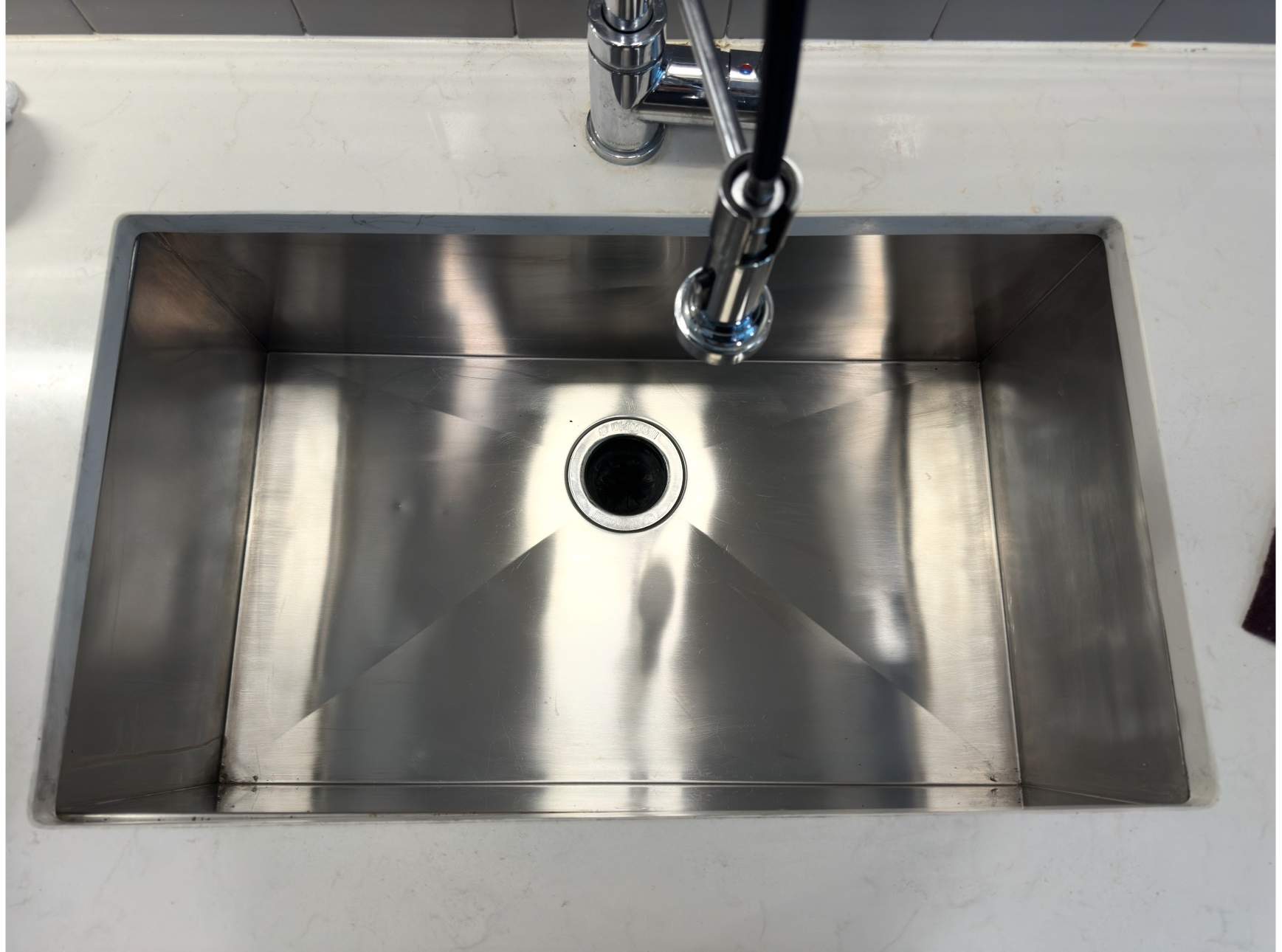 Stainless Steel Sink / Remove Scratches by Surface Experts - Cypress / North Katy