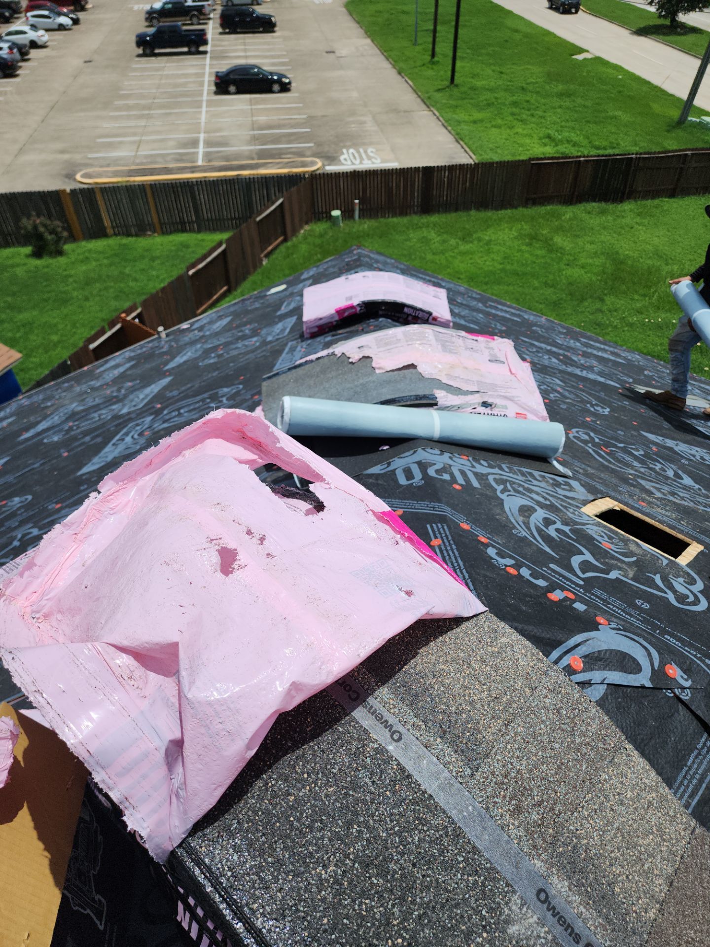 Residential Roofing Repair using Owen's Corning Duration (Lifetime) Shingles by Roof Repair Company