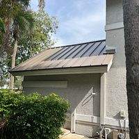 24ga 1.5" Mechanical Seam Buckskin  by Total Roofing System The Metal Roof Experts