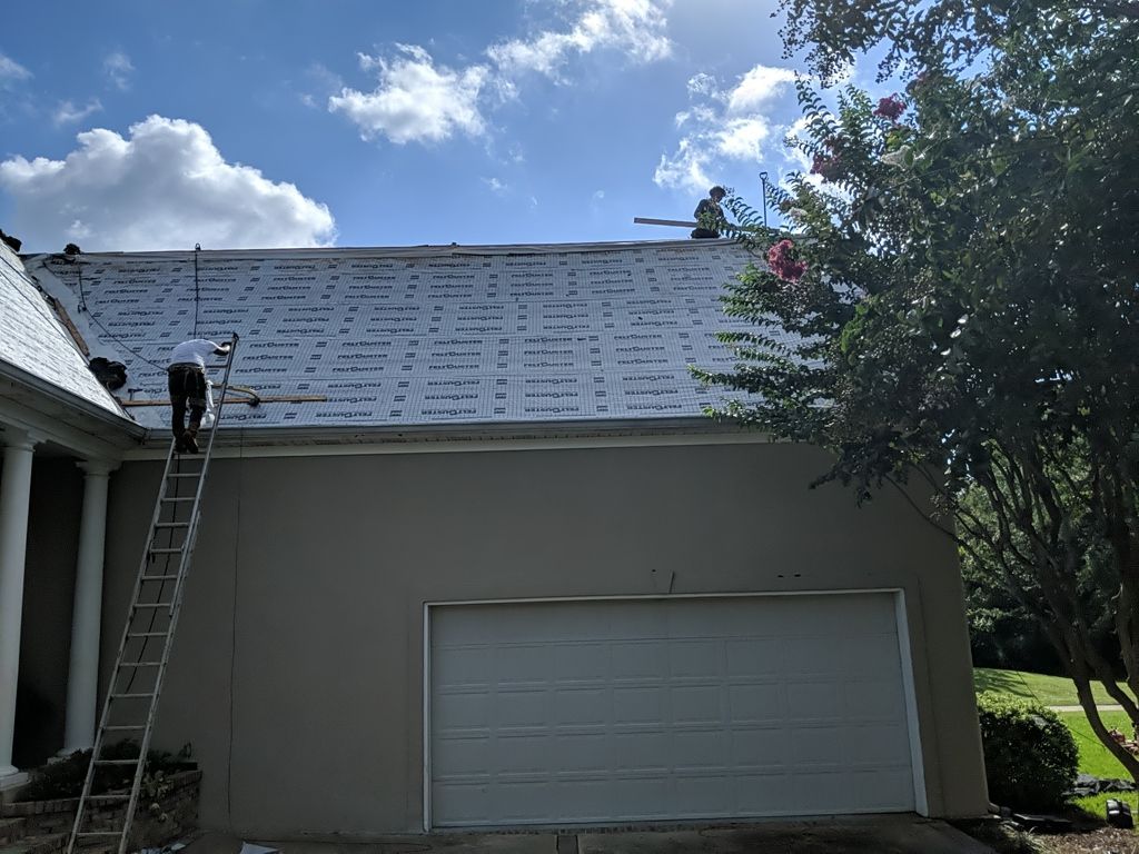 Residential Roofing Repair using Roof Replacement by American Roofing & Construction LLC