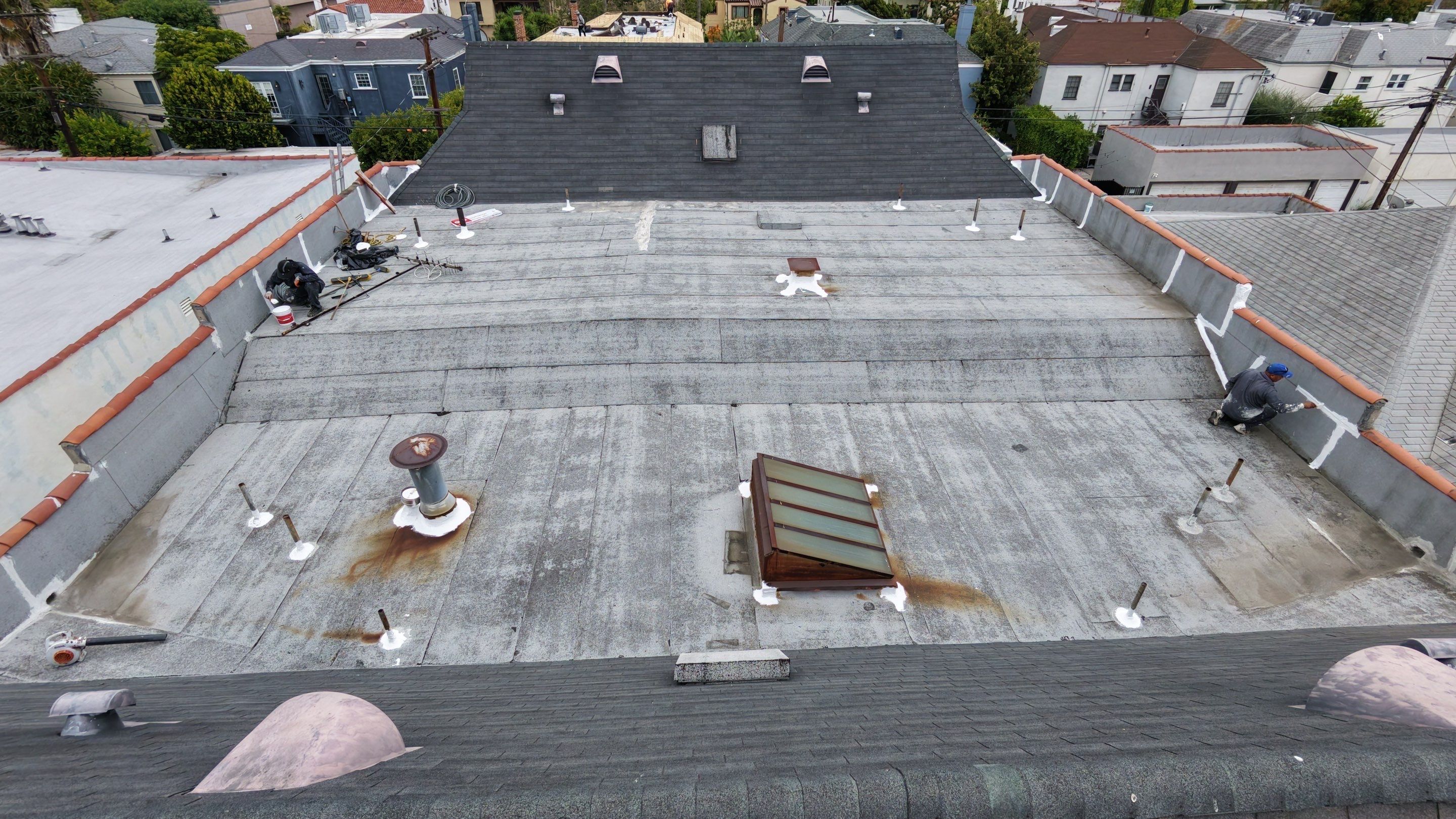 Apartment Building in West Hollywood, CA by Hull Brothers Roofing