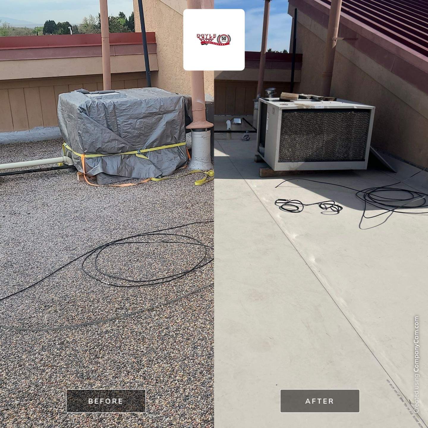Albuquerque TPO Roof Replacement with Custom Decking and Parapet Repairs by Doyle Roof Masters Inc