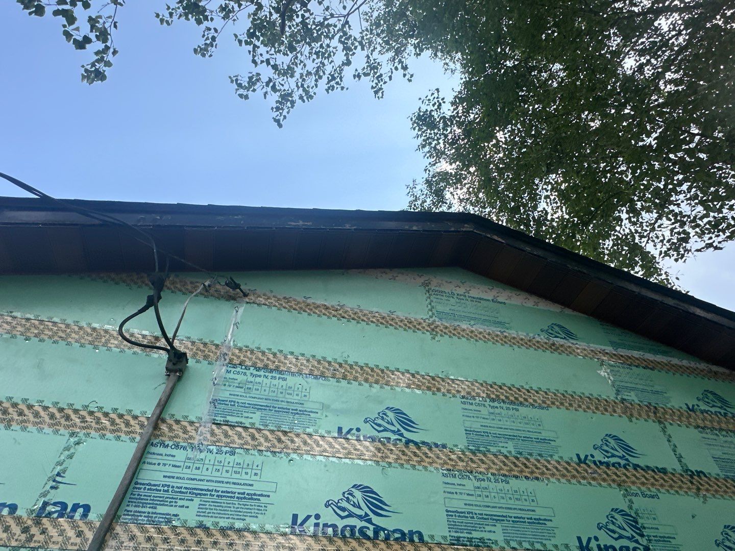 Siding Replacement using Alside Gray Oak by 180 Contractors