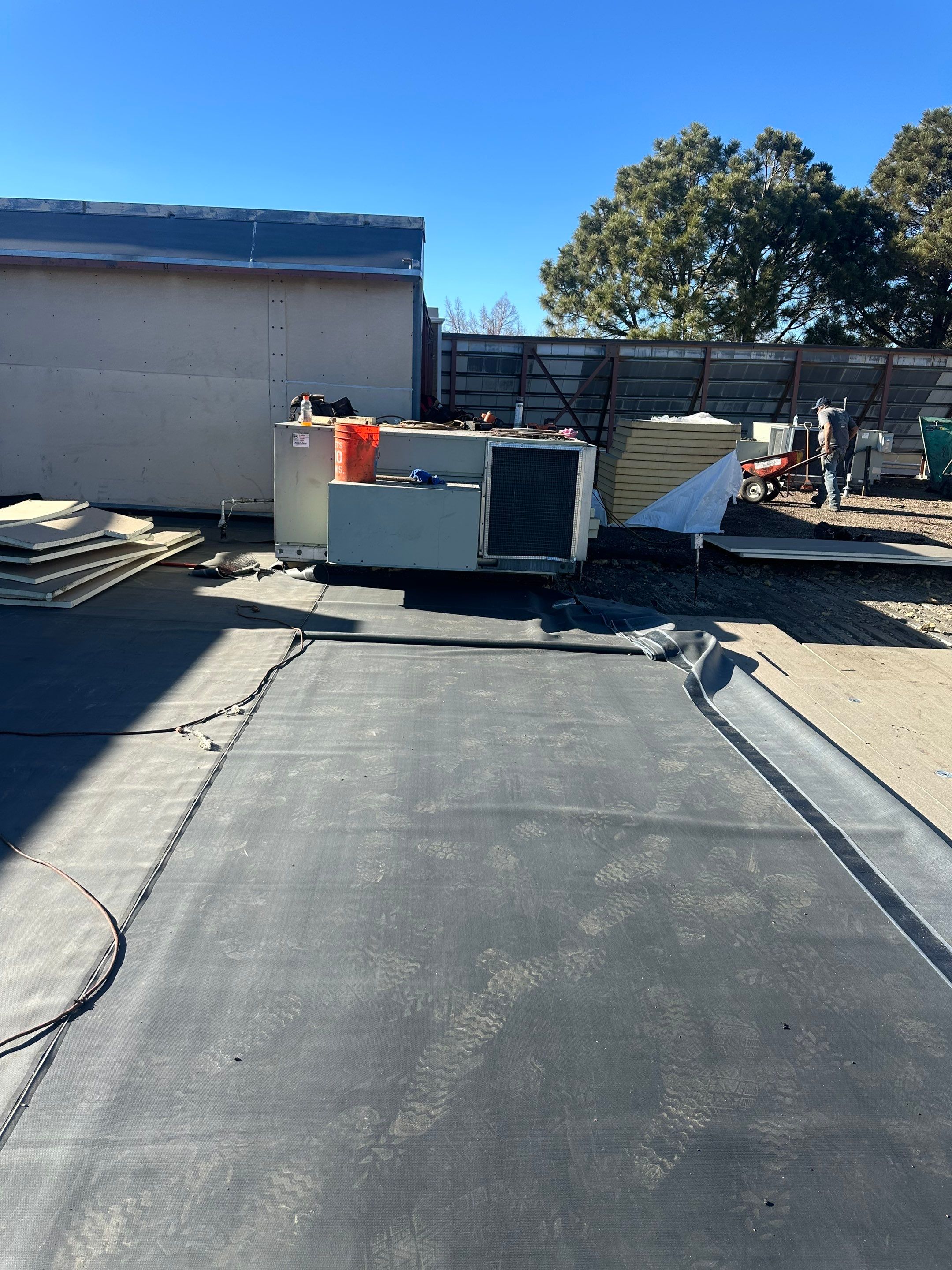 Commercial EPDM Re-Roof From Rhino Roofing LLC by Rhino Roofing LLC