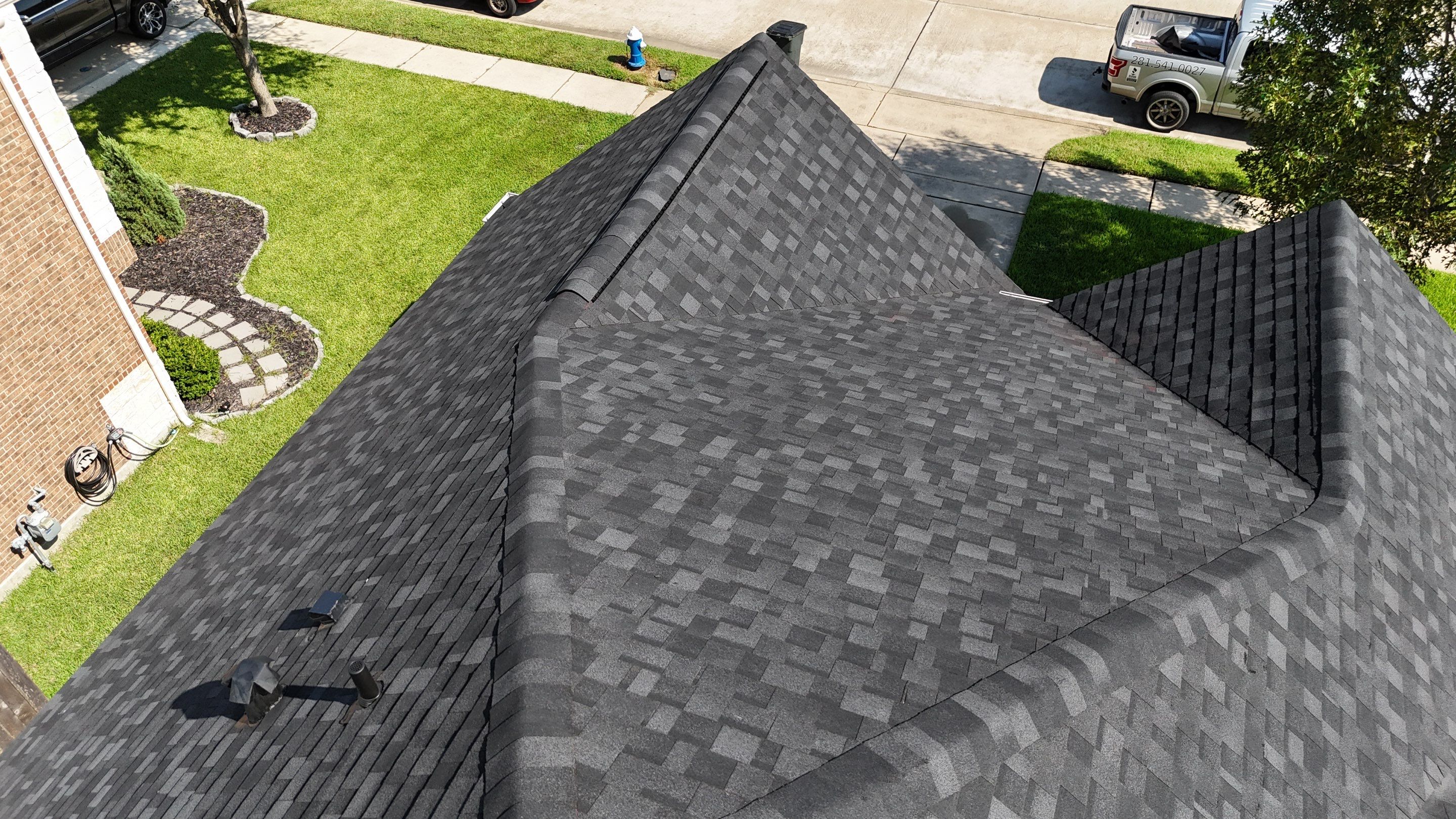 Residential Roofing Installation using IKO Dynasty in Cypress by Core Four Roofing