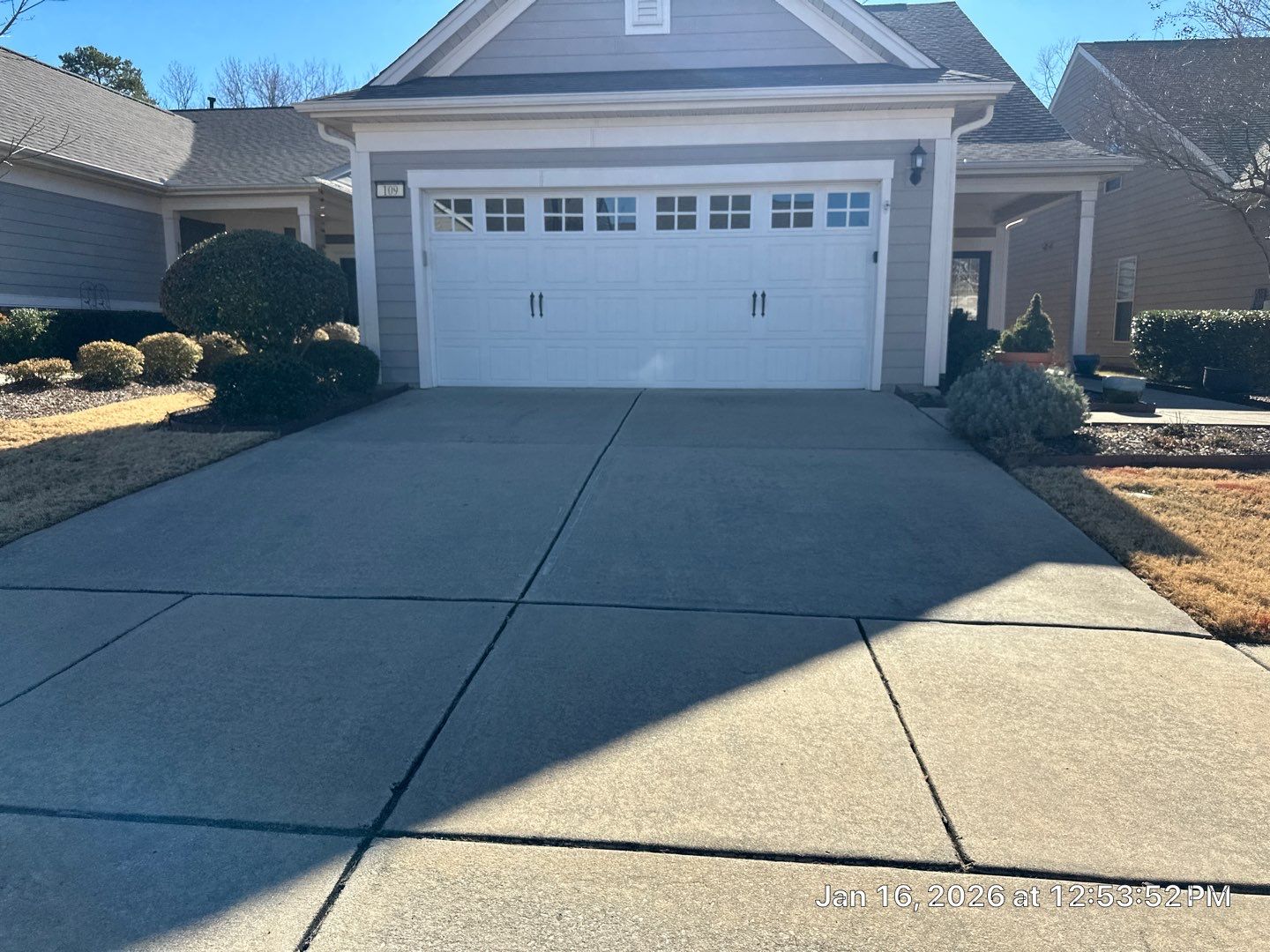 Concrete Driveway using Concrete Sealant by DuraSeal