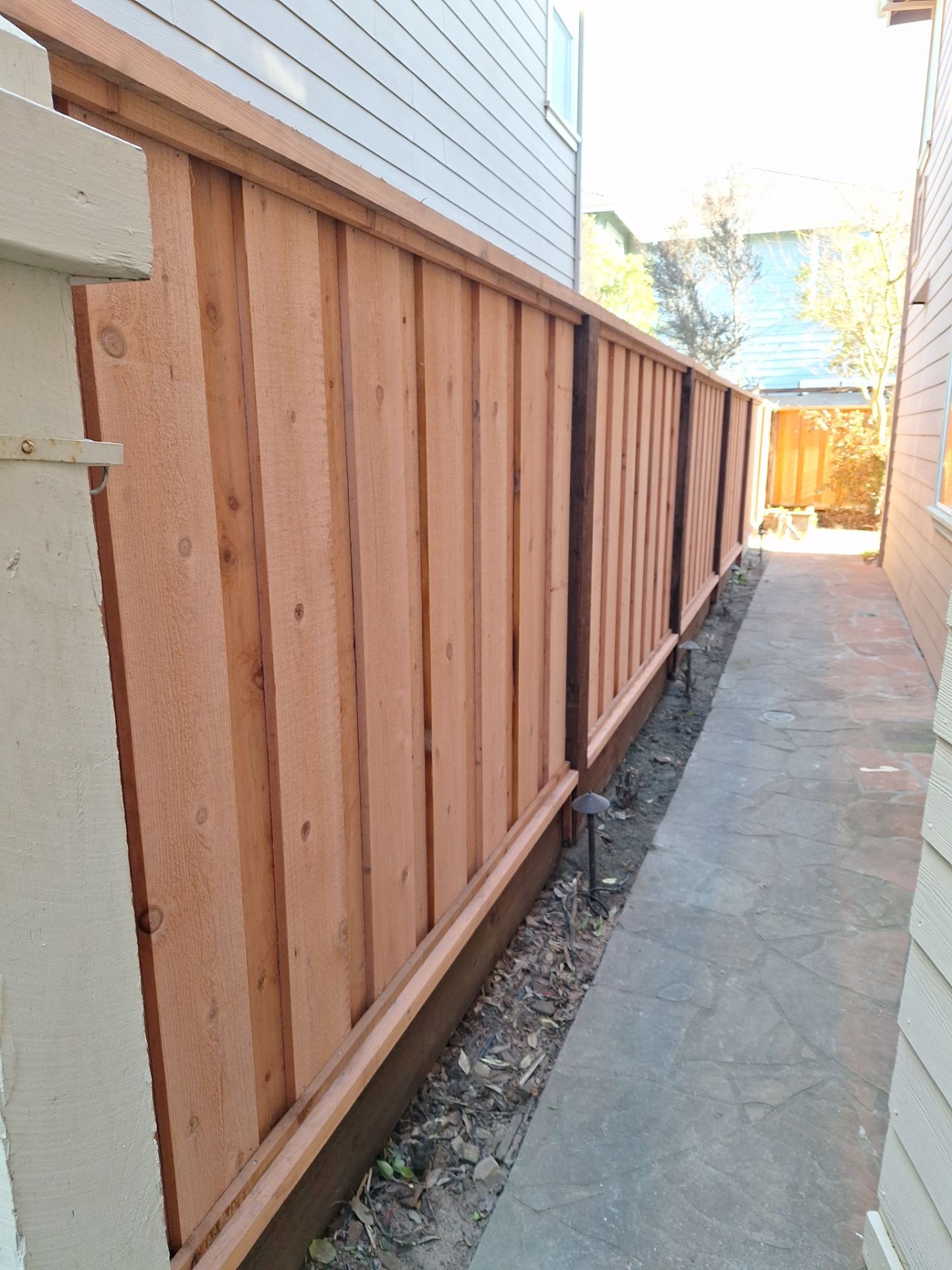 Board on Board Fence by Fremont Fence Inc