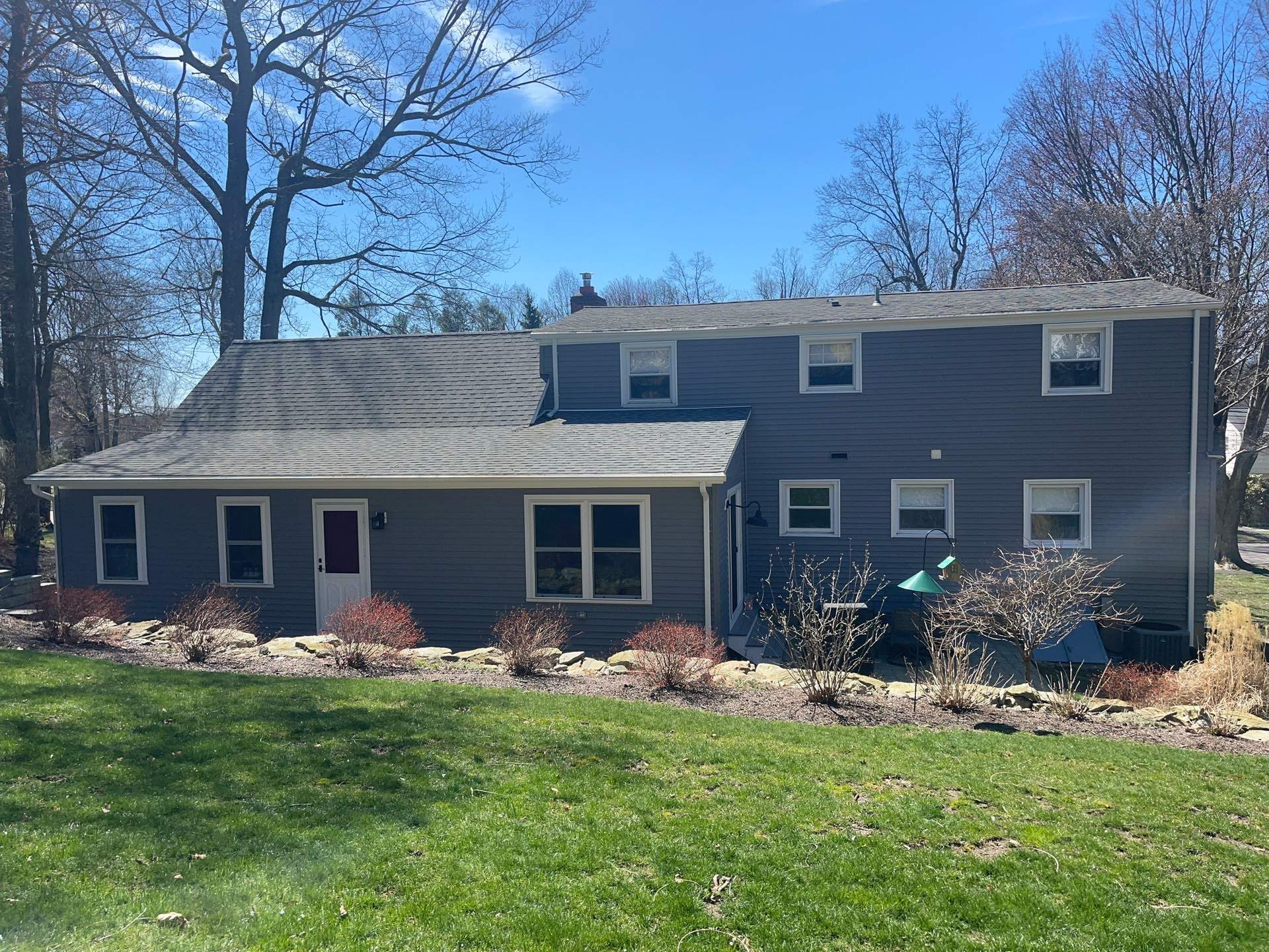 Residential Roofing Installation using Tamko Slatestone gray by A Plus Exterior