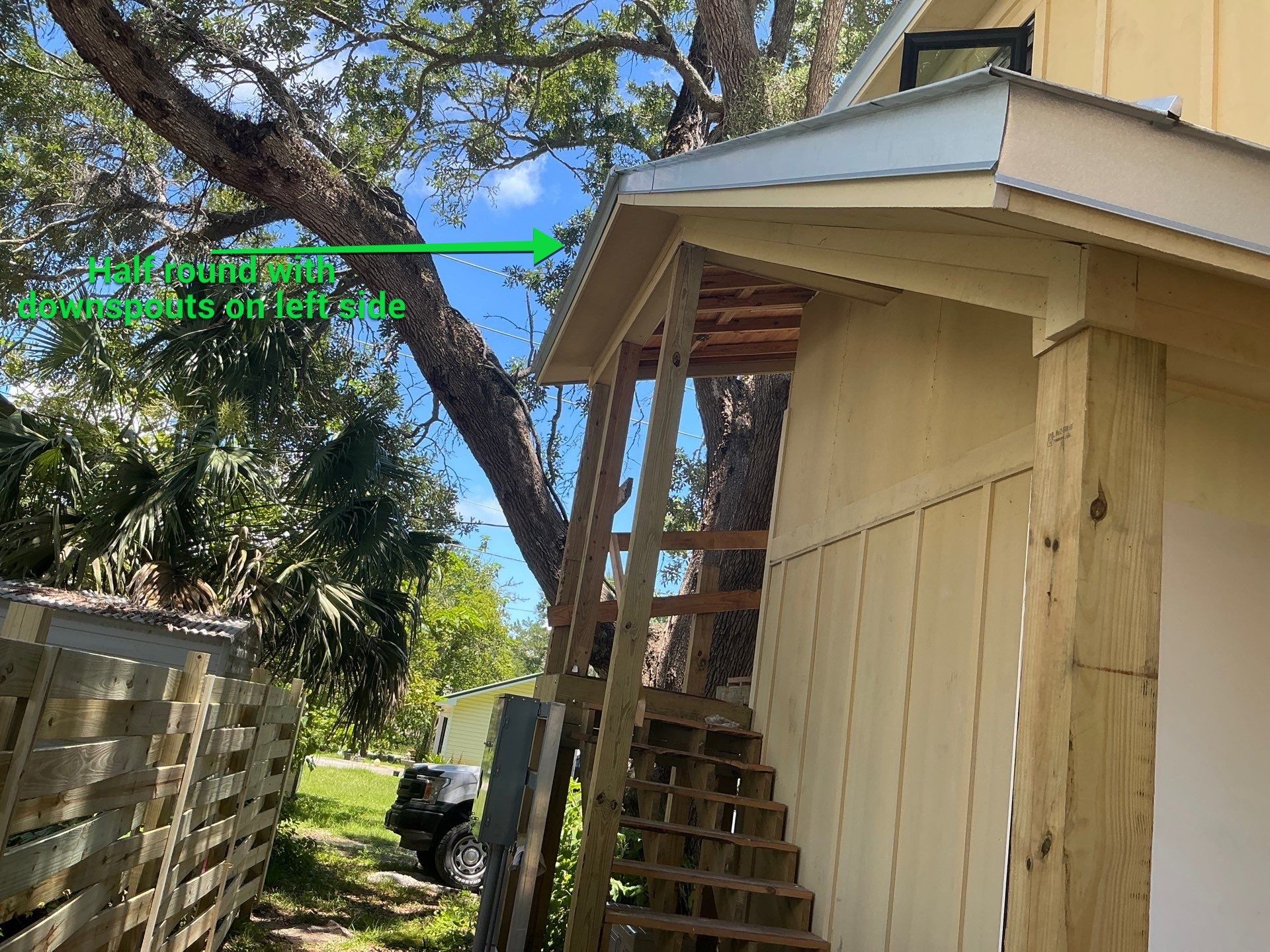 Durable 6-Inch Half-Round Gutters Installed by Gutter Professor by Gutter Professors