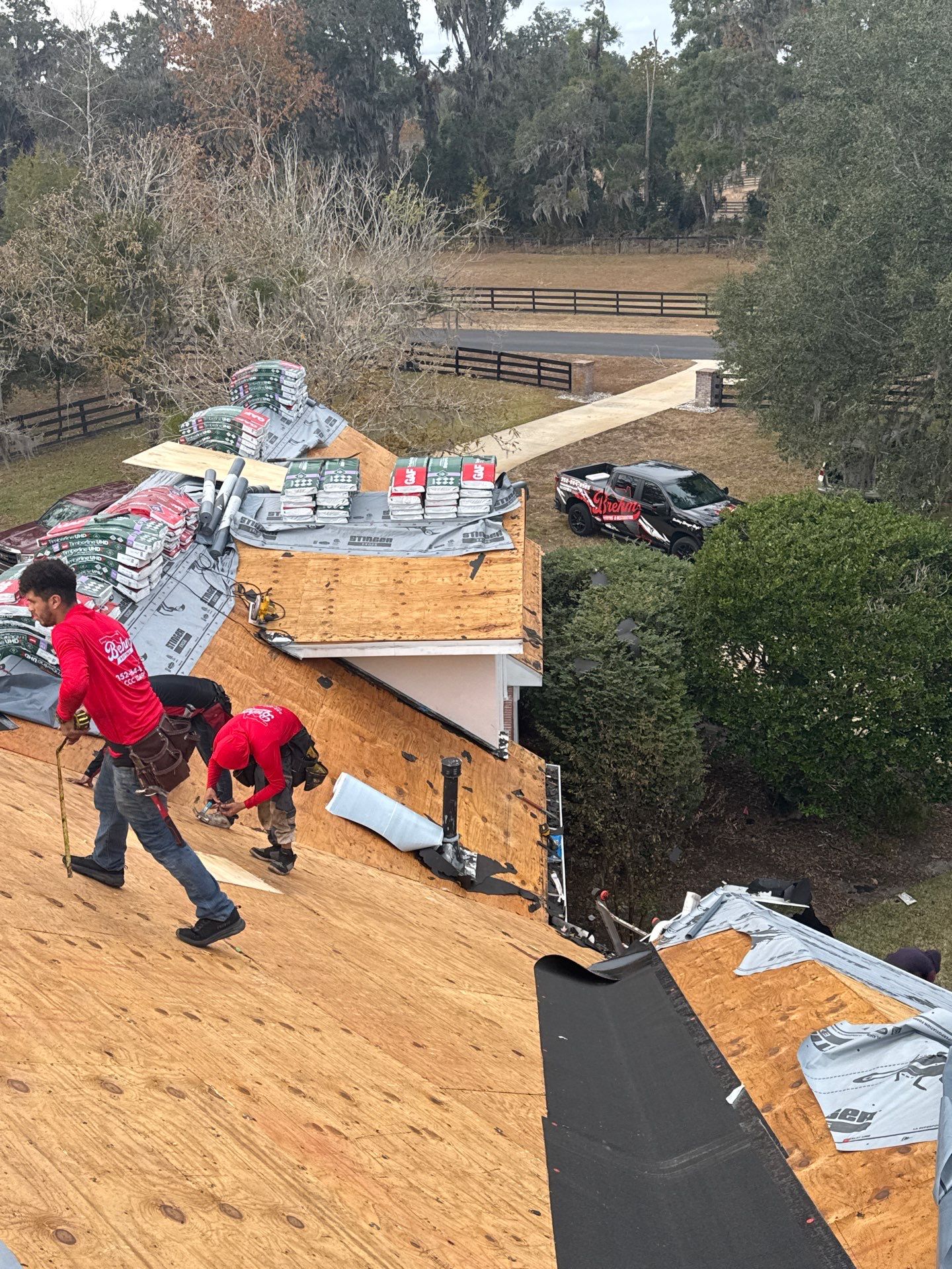 Roof Replacement in Jonesville, Florida by Brehm Roofing