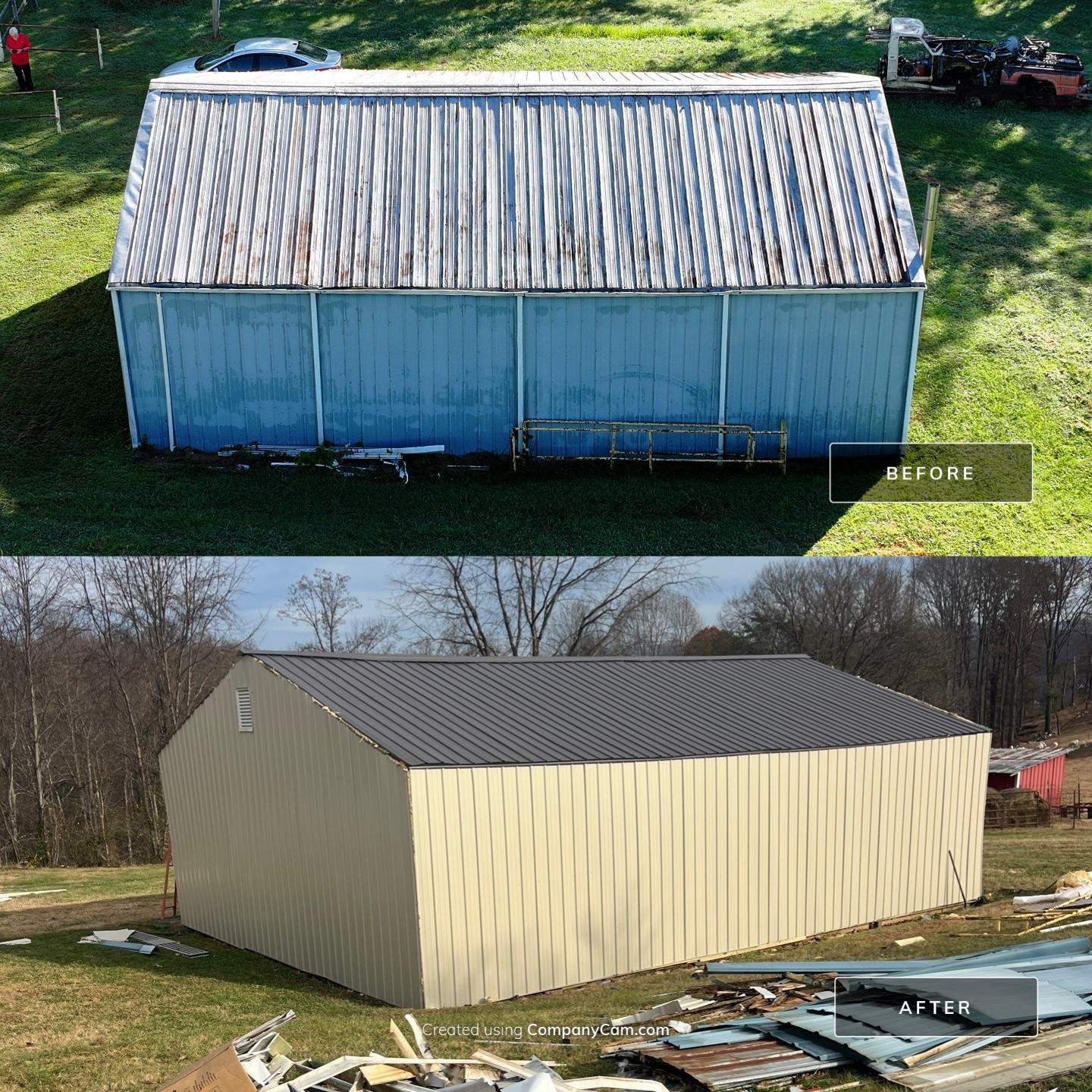 Gentry Apartment Bldg by Omnia Roofing