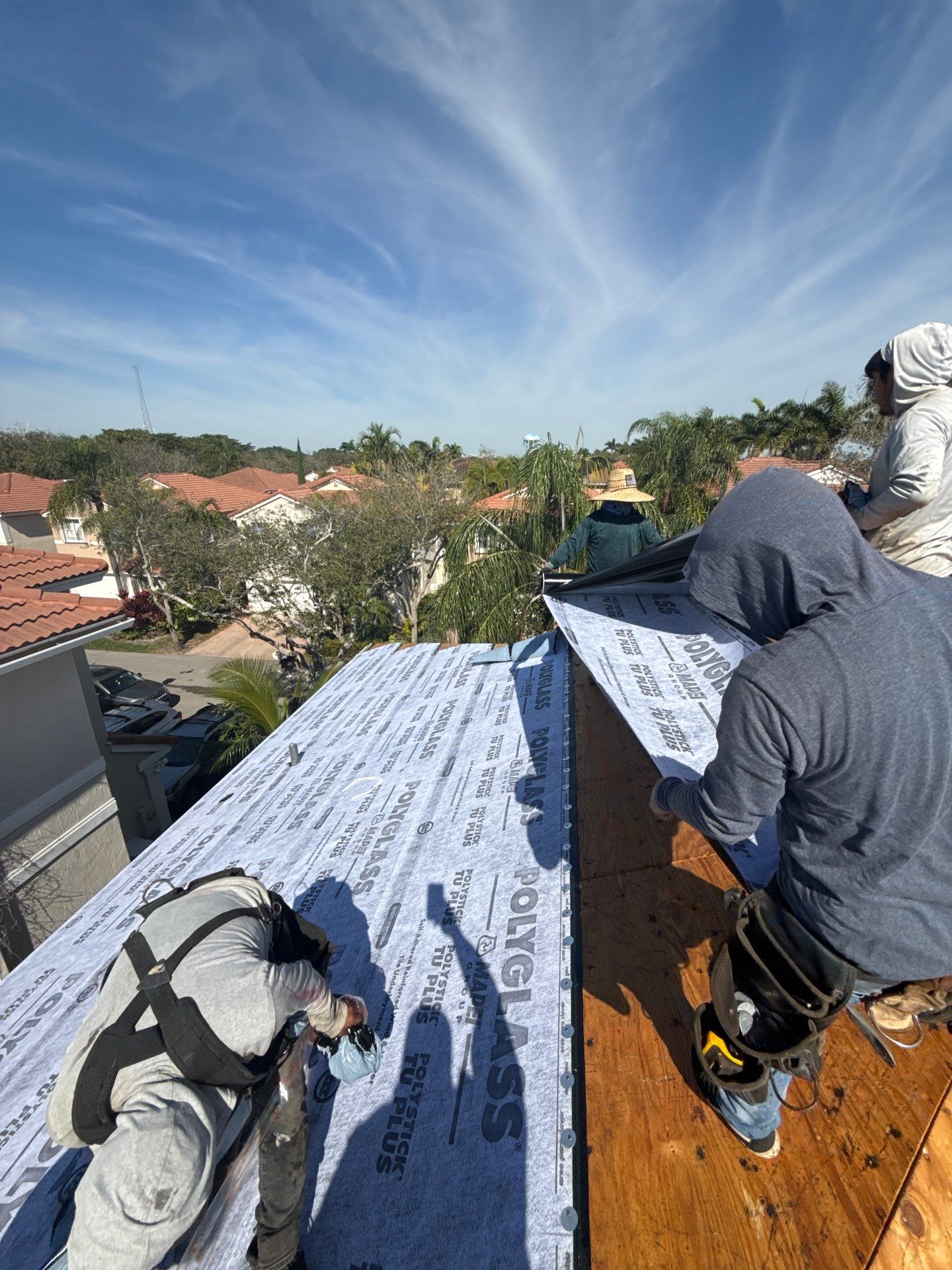 Residential Re-Roof using Eagle Roof Tile by First Due Roofing