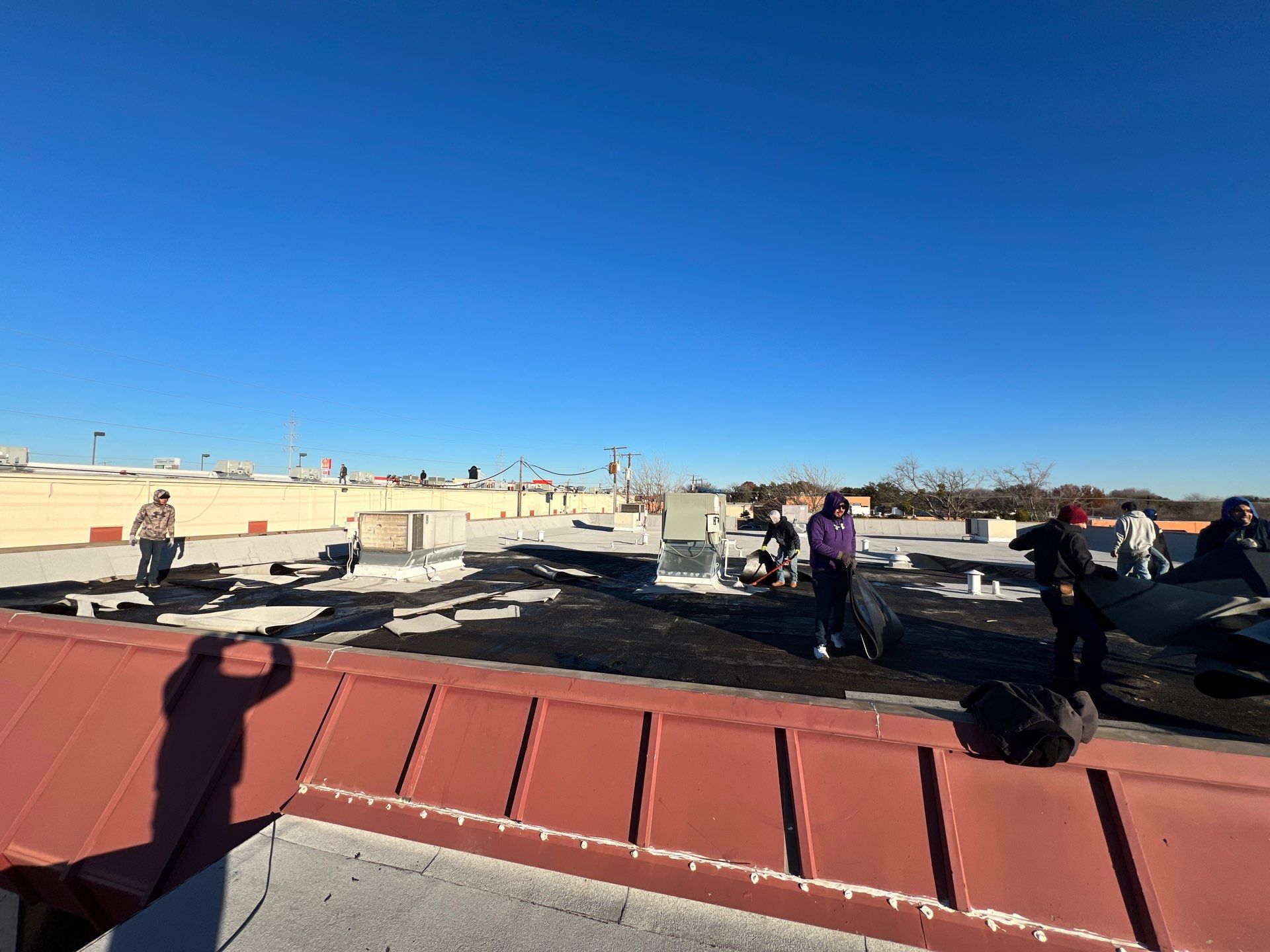 Commercial Roofing Installation using GAF Evergaurd TPO 60 Mil by Becker Roofing and Exteriors