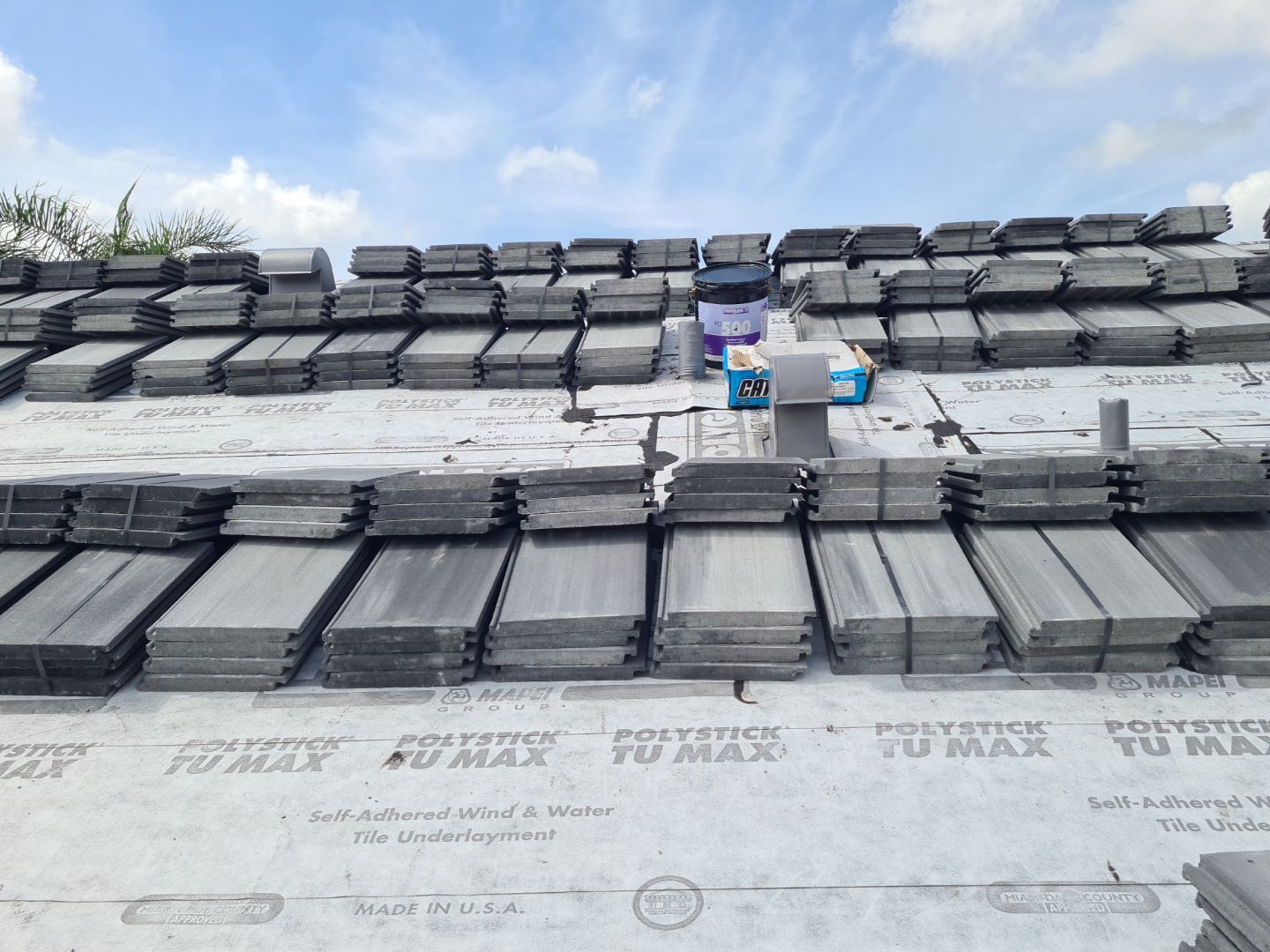 Residential Roofing Installation using Eagle Roofing Tile by BLUES BROTHERS ROOFING