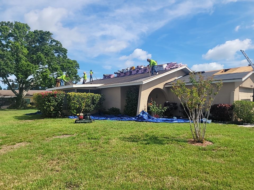 Project in Clearwater 33762 by Mitchell Roofing Company LLC