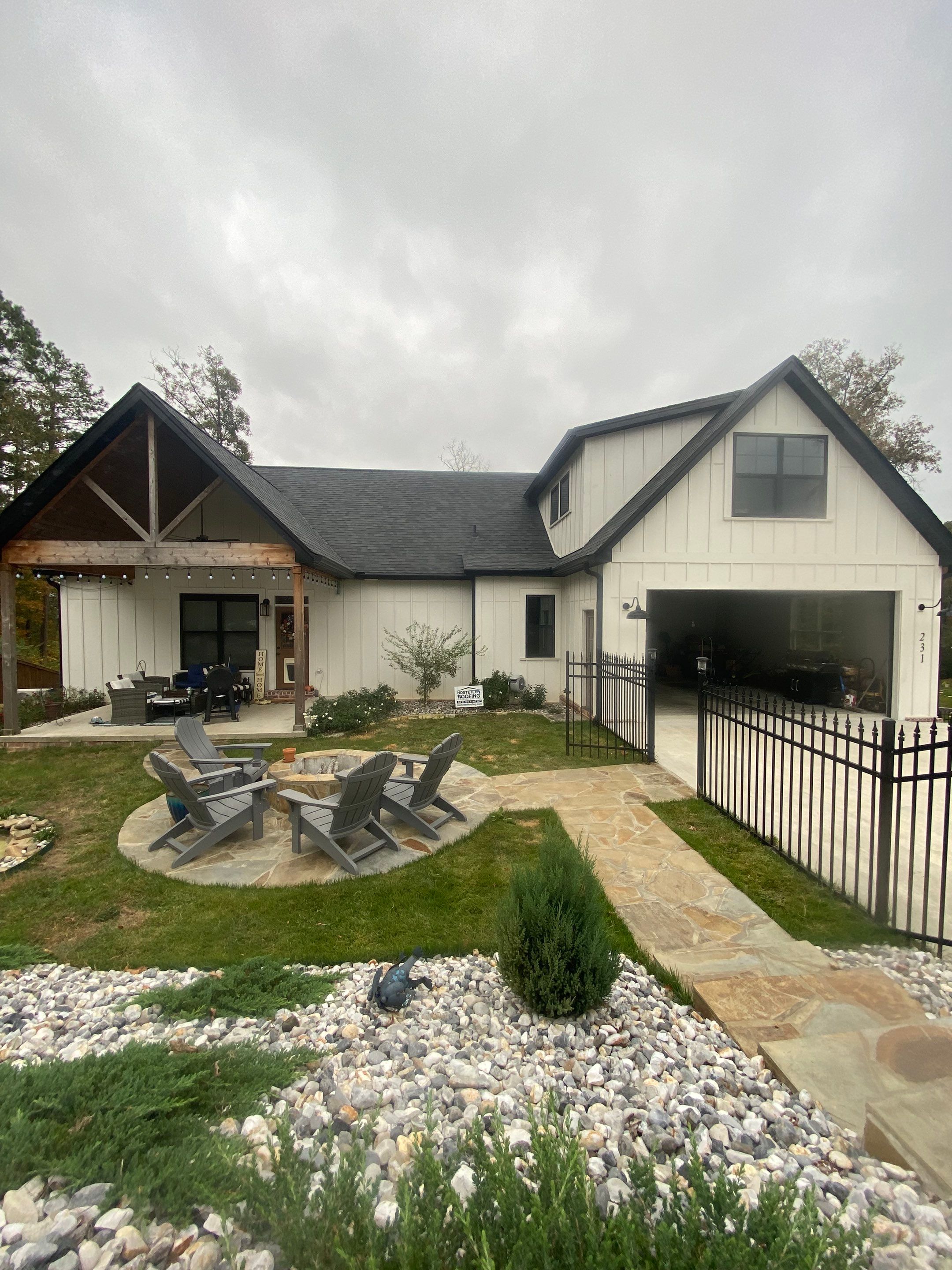 Residential Roofing Repair using Malarkey Vista: Midnight Black by Hostetler Roofing