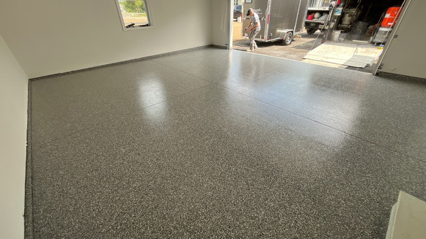 Garage in Nashua, NH 03064 by Symphony Concrete Coatings