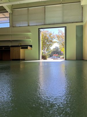 Custom Concrete Coating at Modesto Junior College