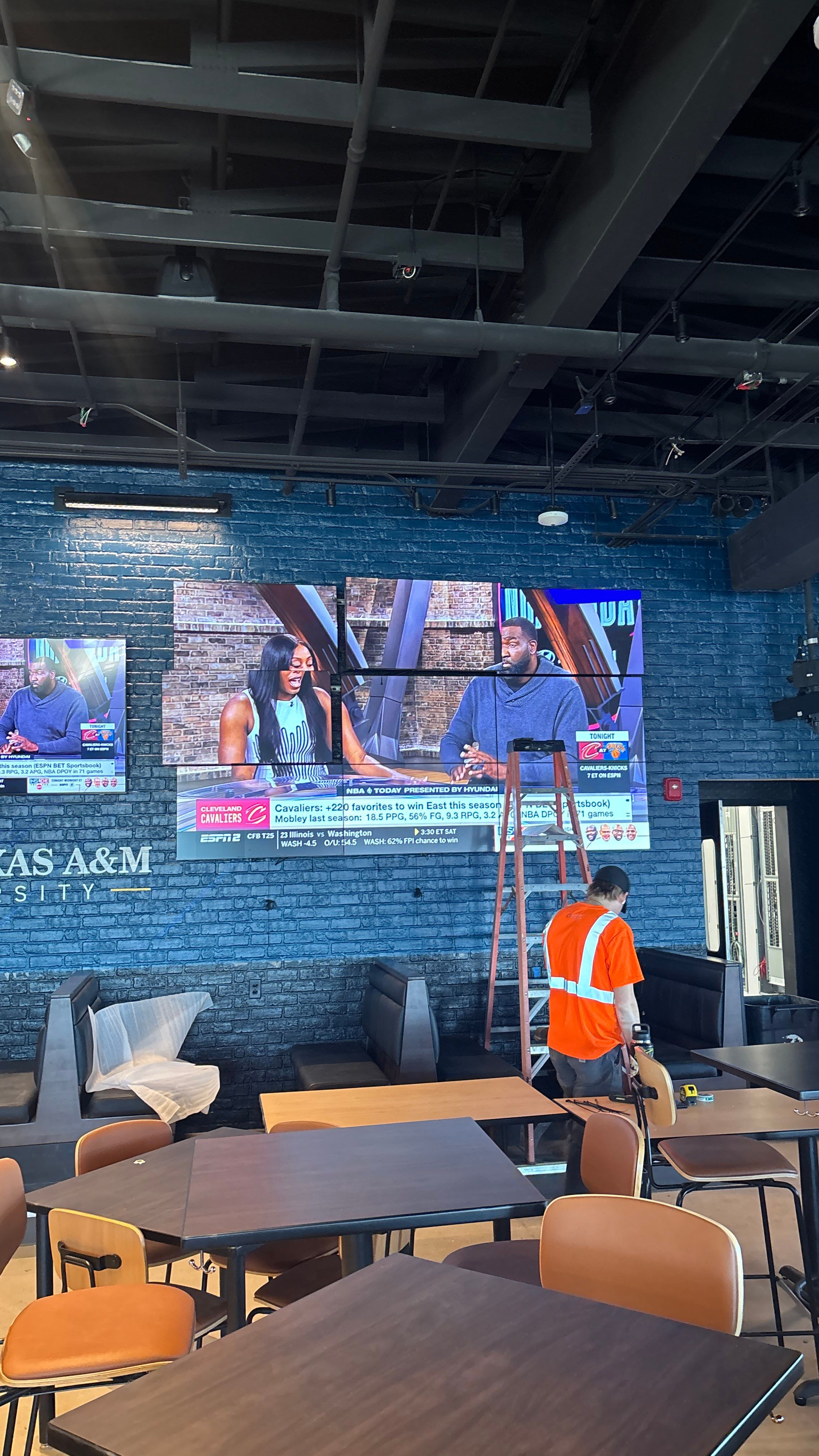 New Sports Bar AV install by AVSi