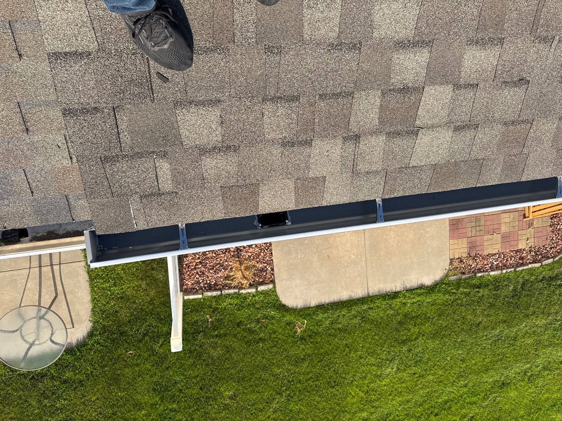 Residential Architectural Shingle Roof Replacement and Gutter Upgrade in Lincoln by Star Home