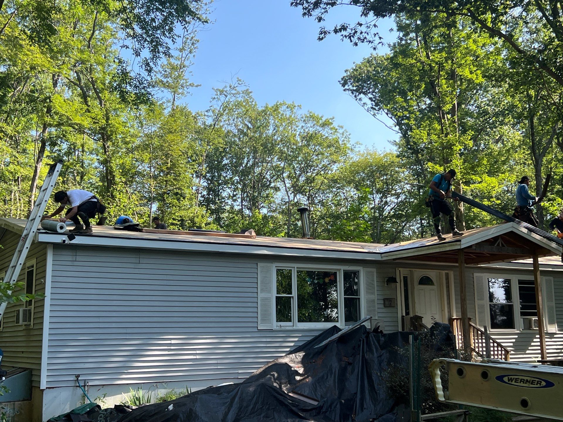 Owens Corning Roof Installation in Elliot, ME by Tall pine roofing