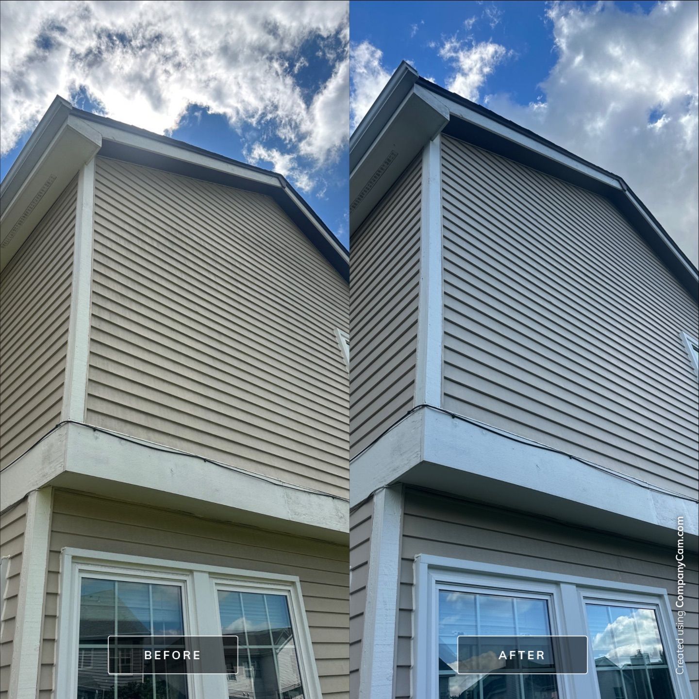 Project in Bartlett by Simmons Power & Soft Washing