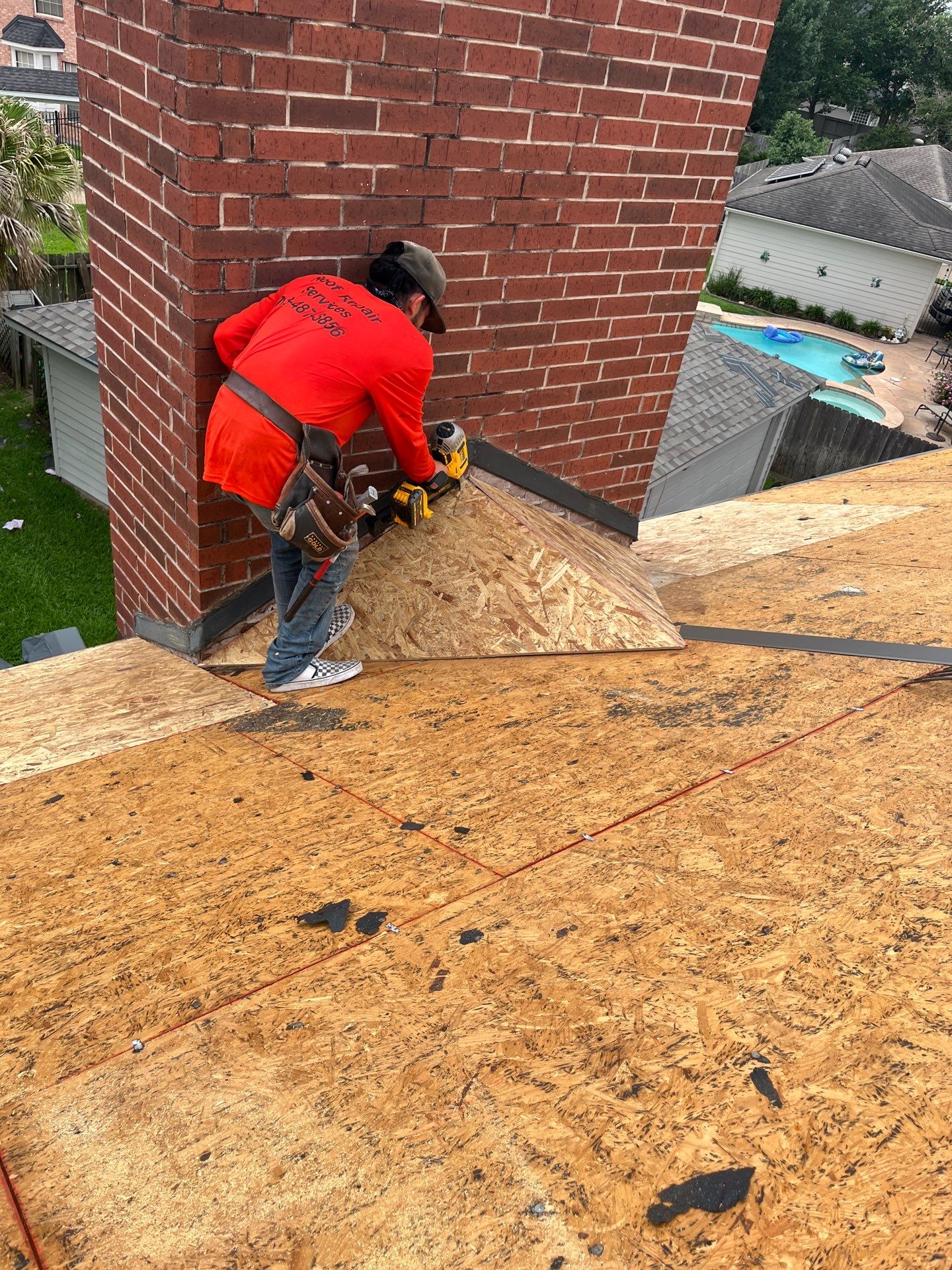 Residential Roofing Repair using Owen's Corning Duration (Lifetime) Shingles by Roof Repair Company
