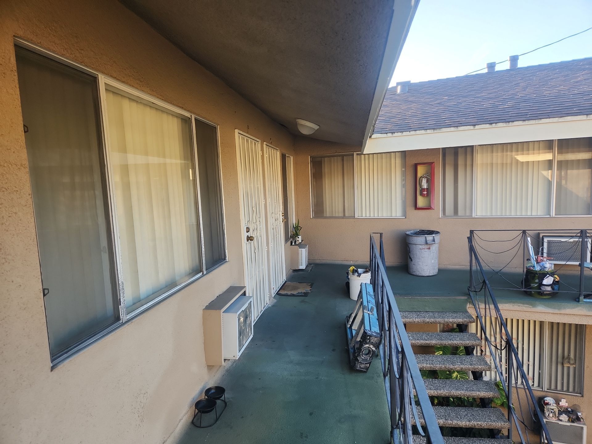 Alhambra, CA Windows in an apartment project by American Window Company