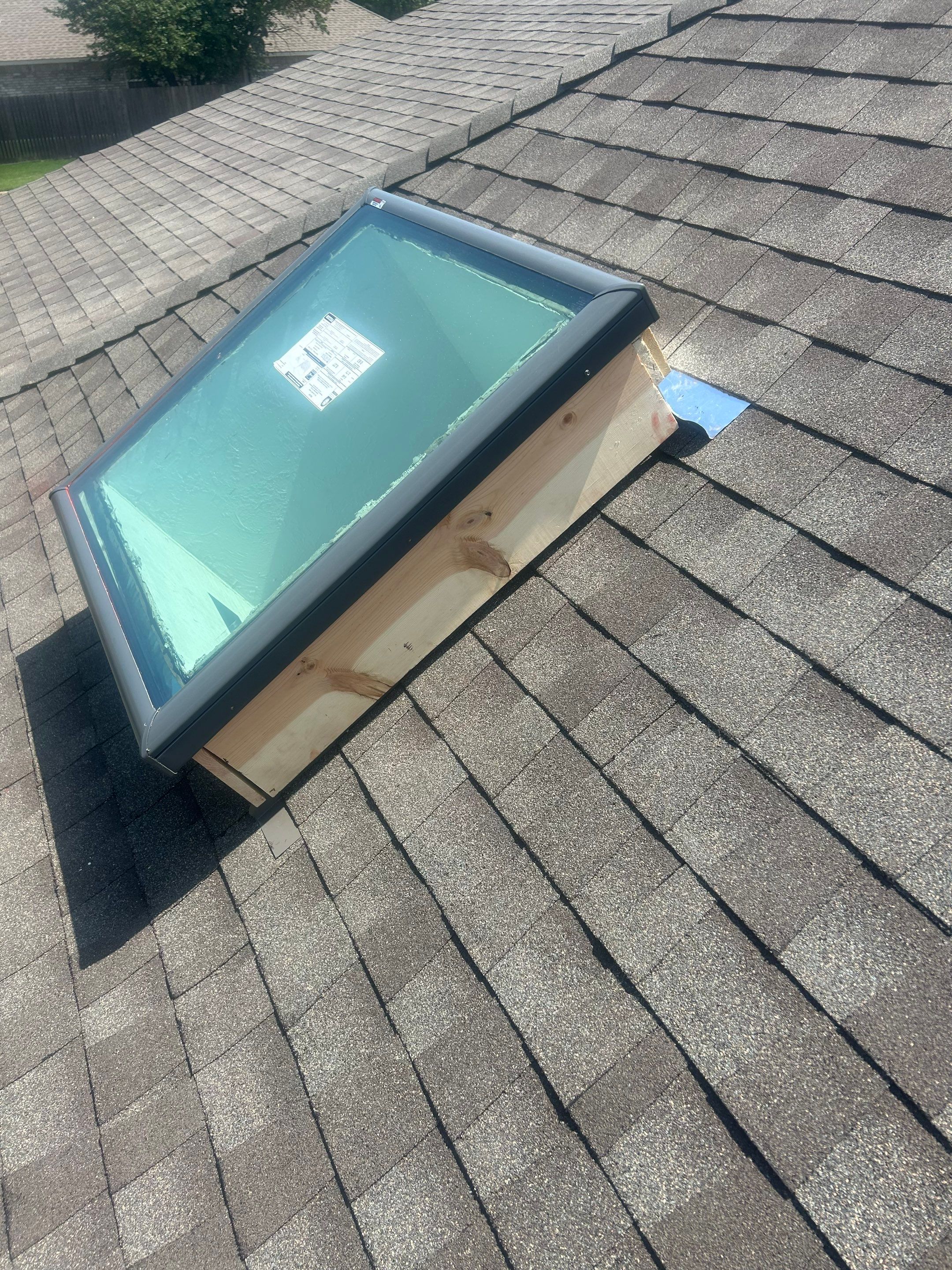 roof, vent, skylight and chimney flashing replacement in Oklahoma City by McCann's Roofing and Construction
