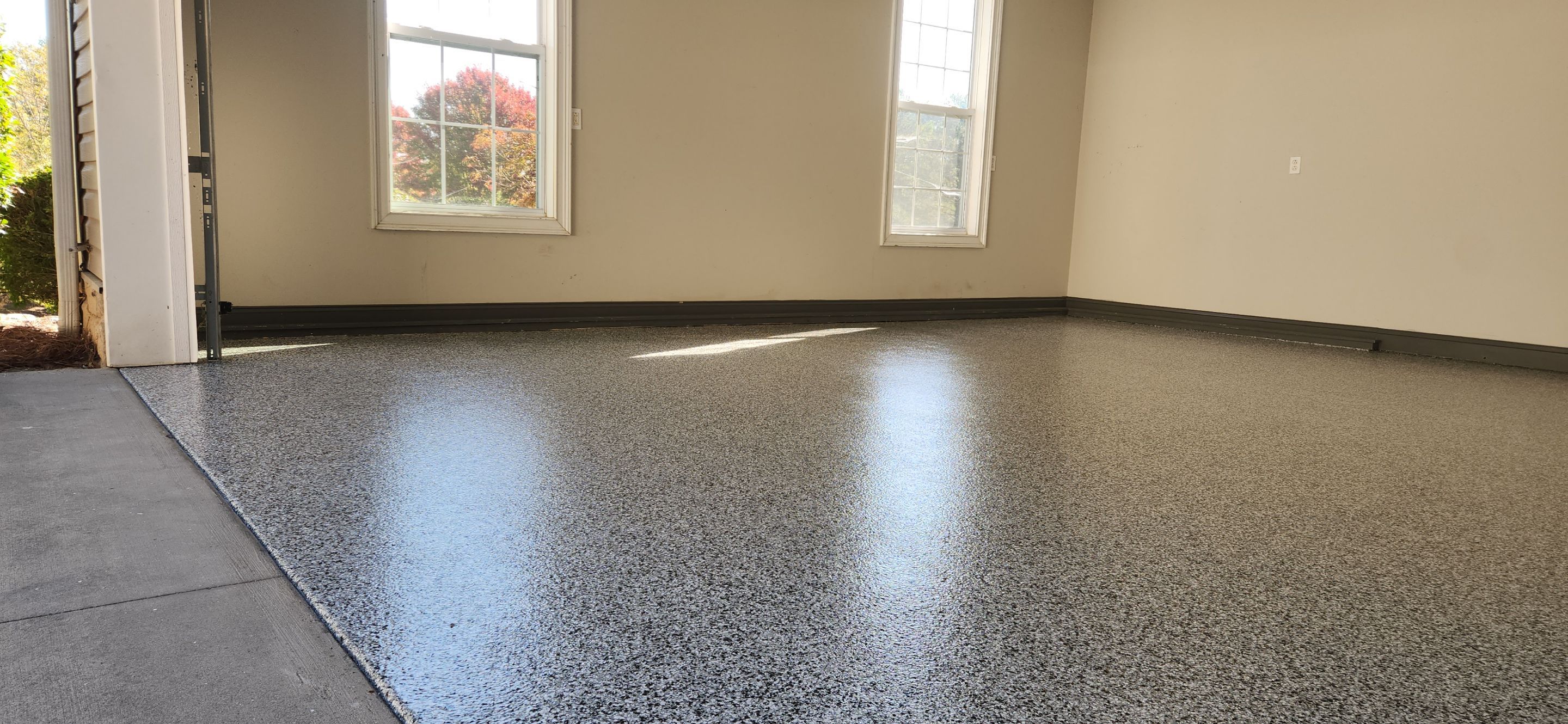 2 Garages Completed using Domino by Elite Floor Solutions