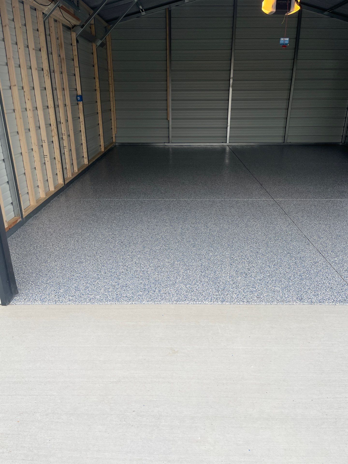Garage Floor Coating using Steamboat by My Garage Floor Guys