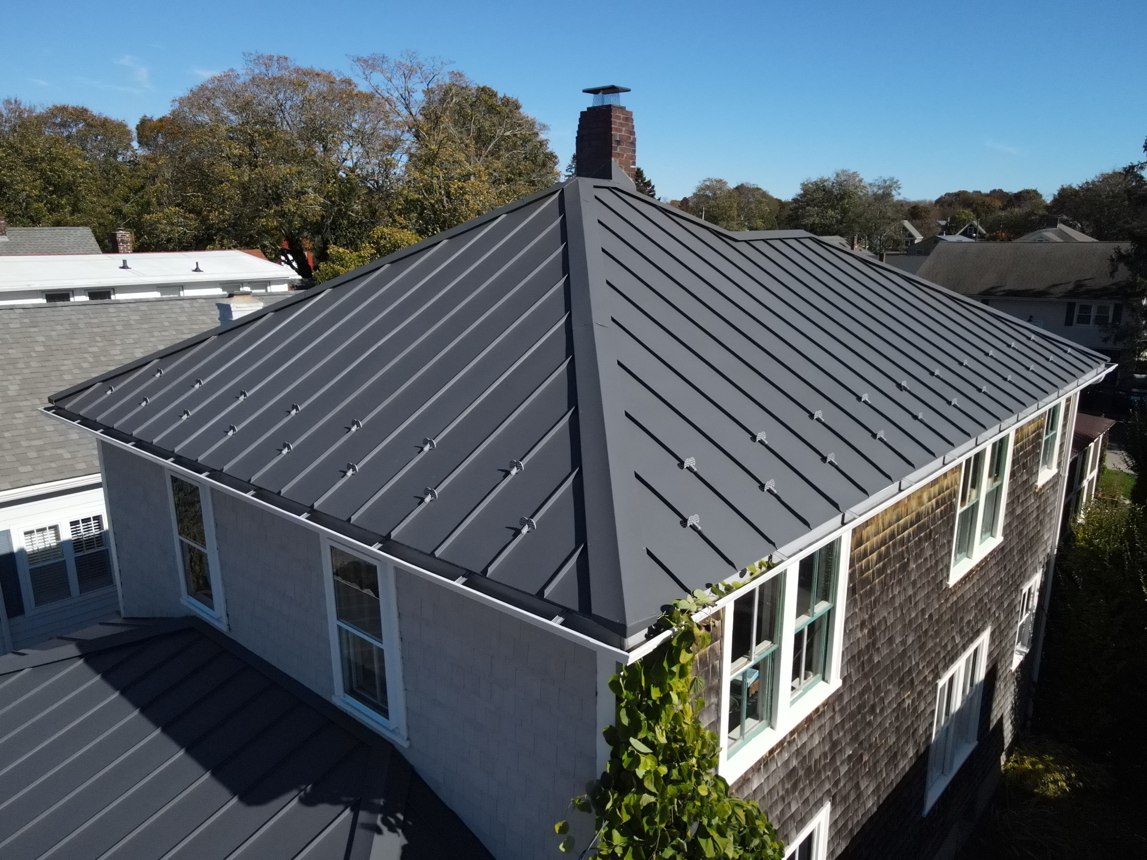 Newport Residence - Standing Seam Metal by Rinaldi Brothers