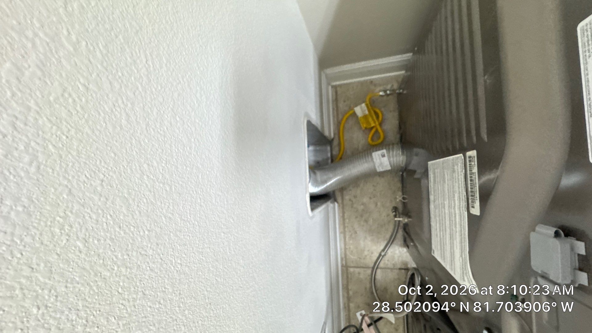 Dryer Connection & Exhaust Inspection in Clermont by Hygienic Air, Inc