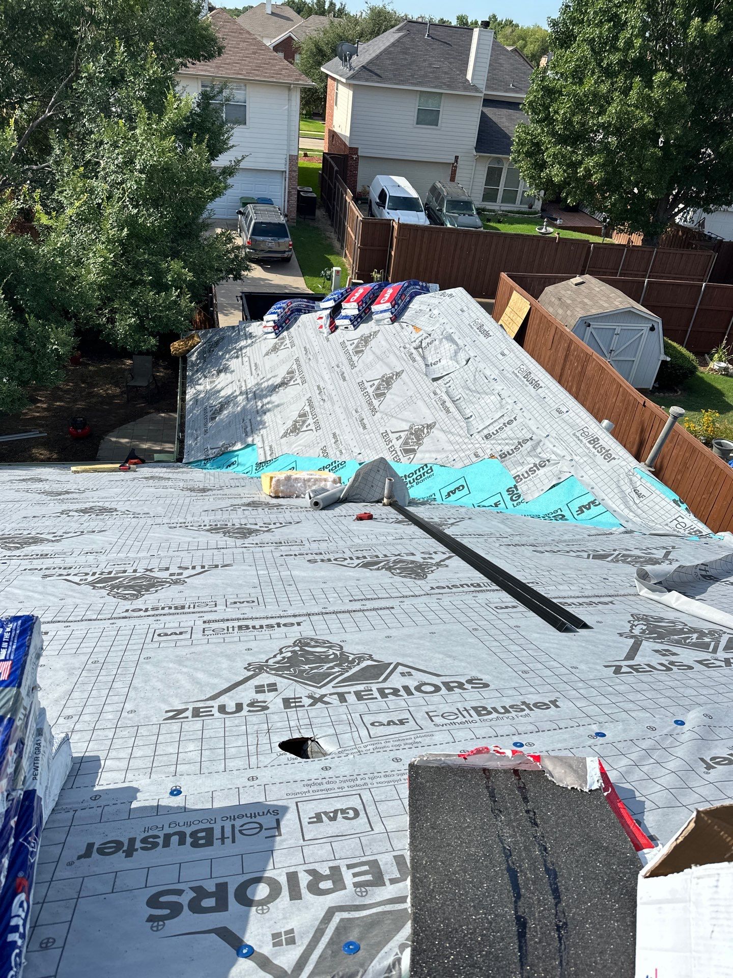 Project in The Colony by Zeus Exteriors