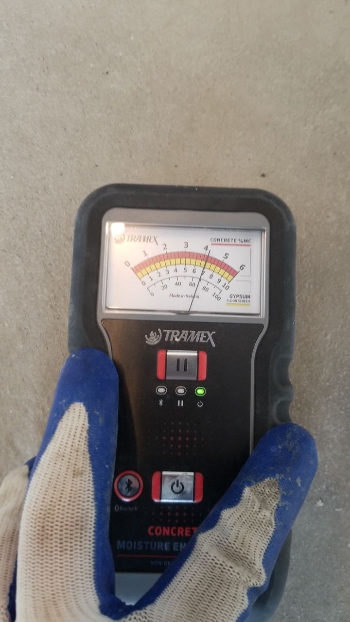 Garage Floor Coating using Penntek in Nightfall by Spectrum Painting, LLC