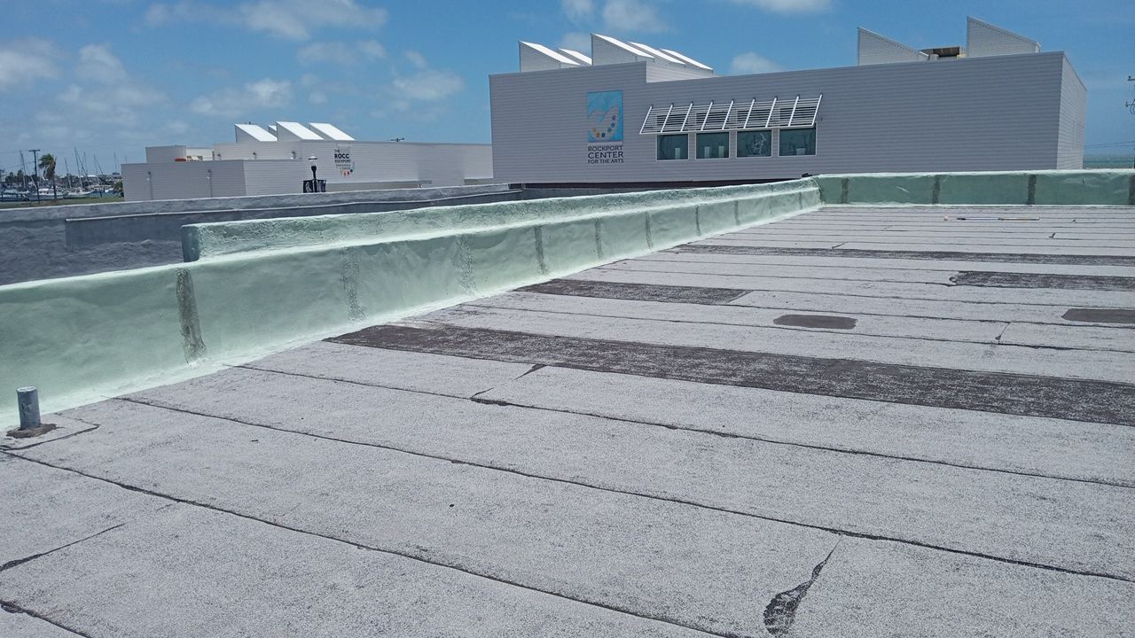 Market Street Coating by Bayfront Roofing and Construction