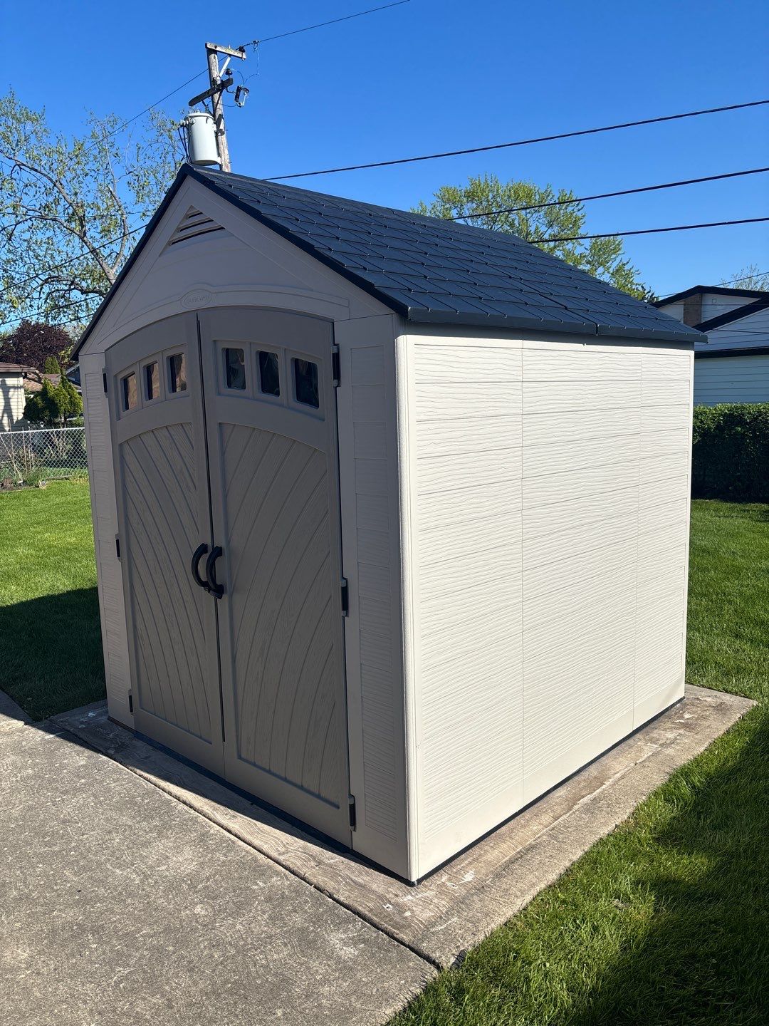 Shed Demo and Installation by Welter Home Services